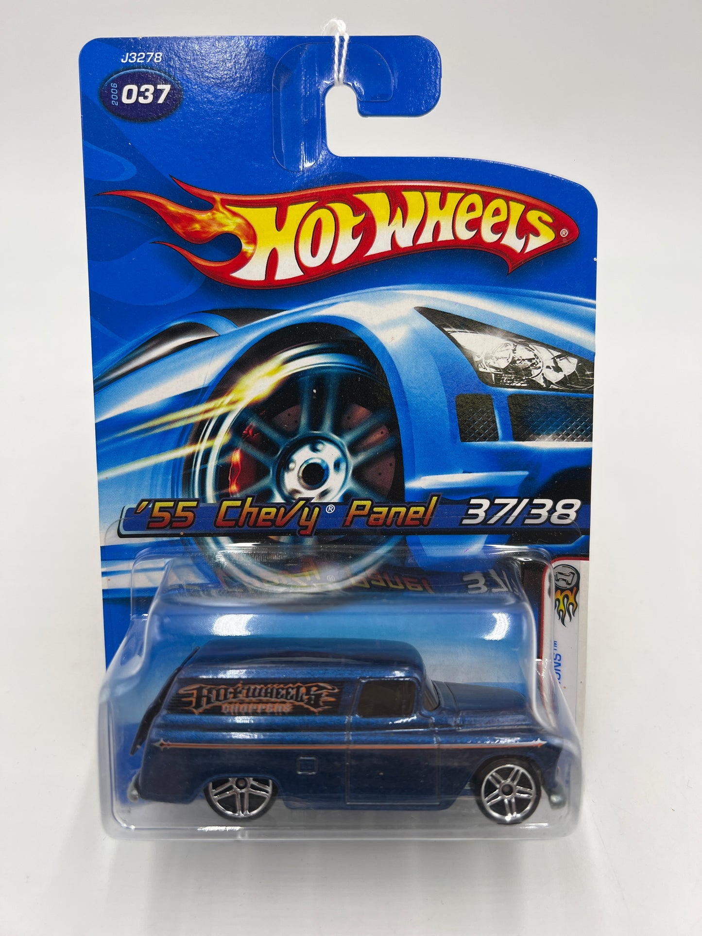 2006 Hot Wheels First Editions #037 55 Chevy Panel Blue