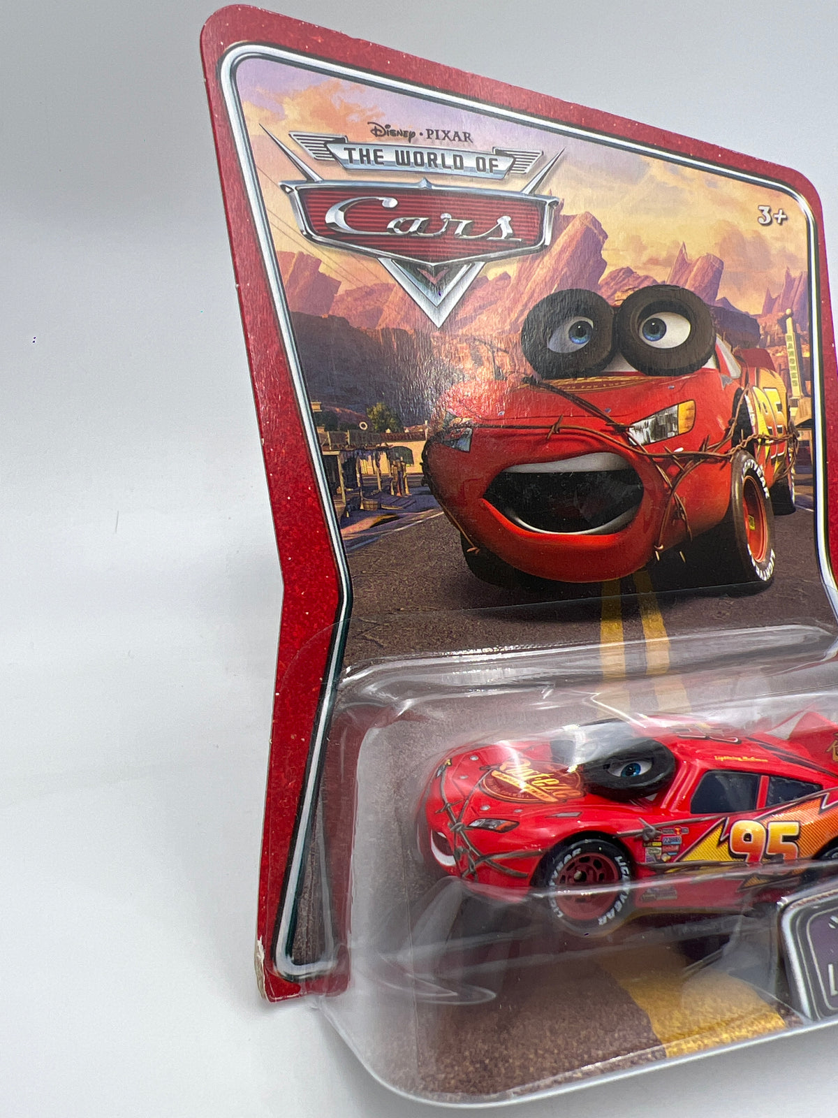 Disney Pixar The World Of Cars #36 Spin Out Lightning McQueen