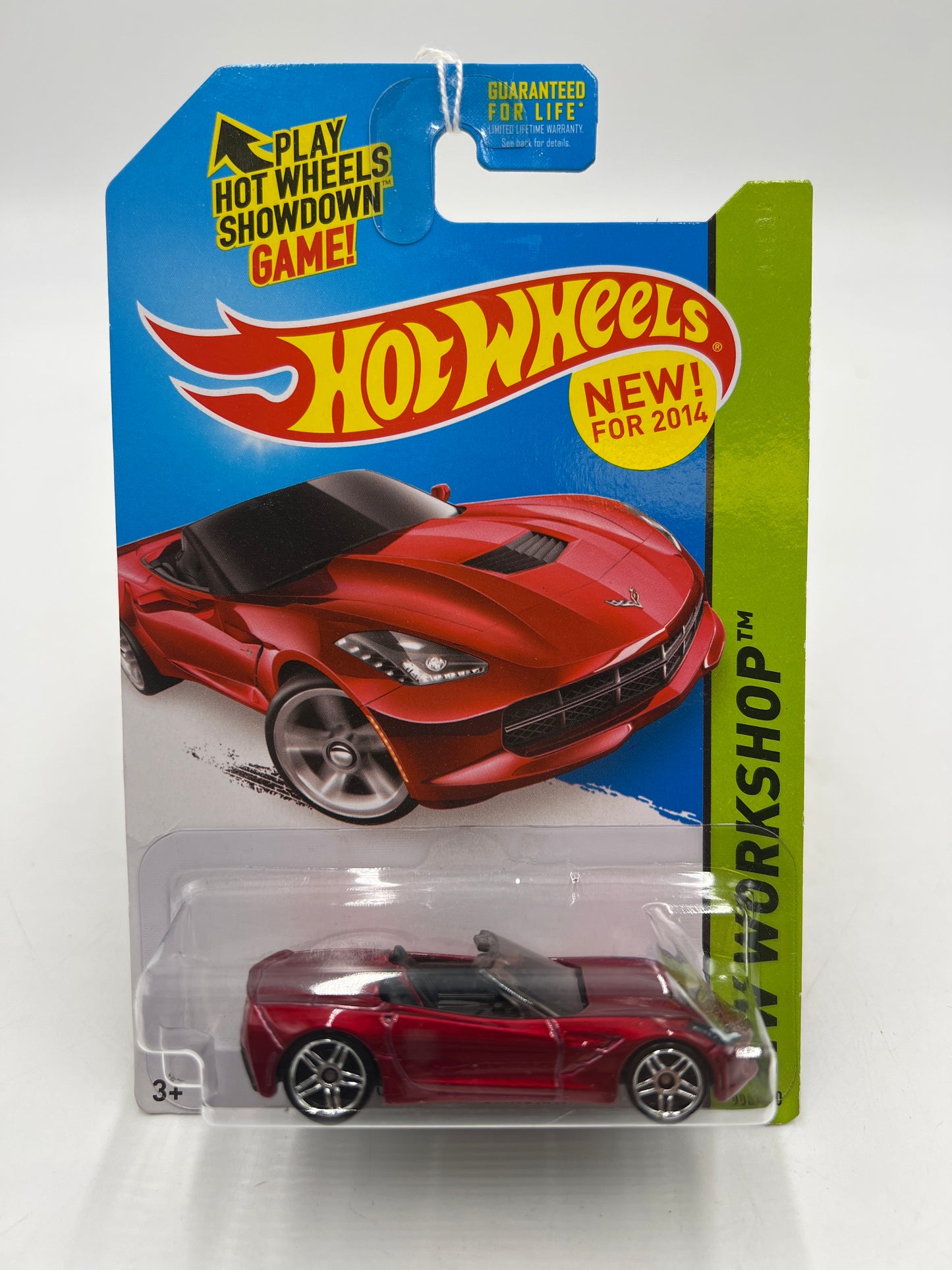 2014 Hot Wheels Workshop #228 14 Corvette Stingray Red 9F