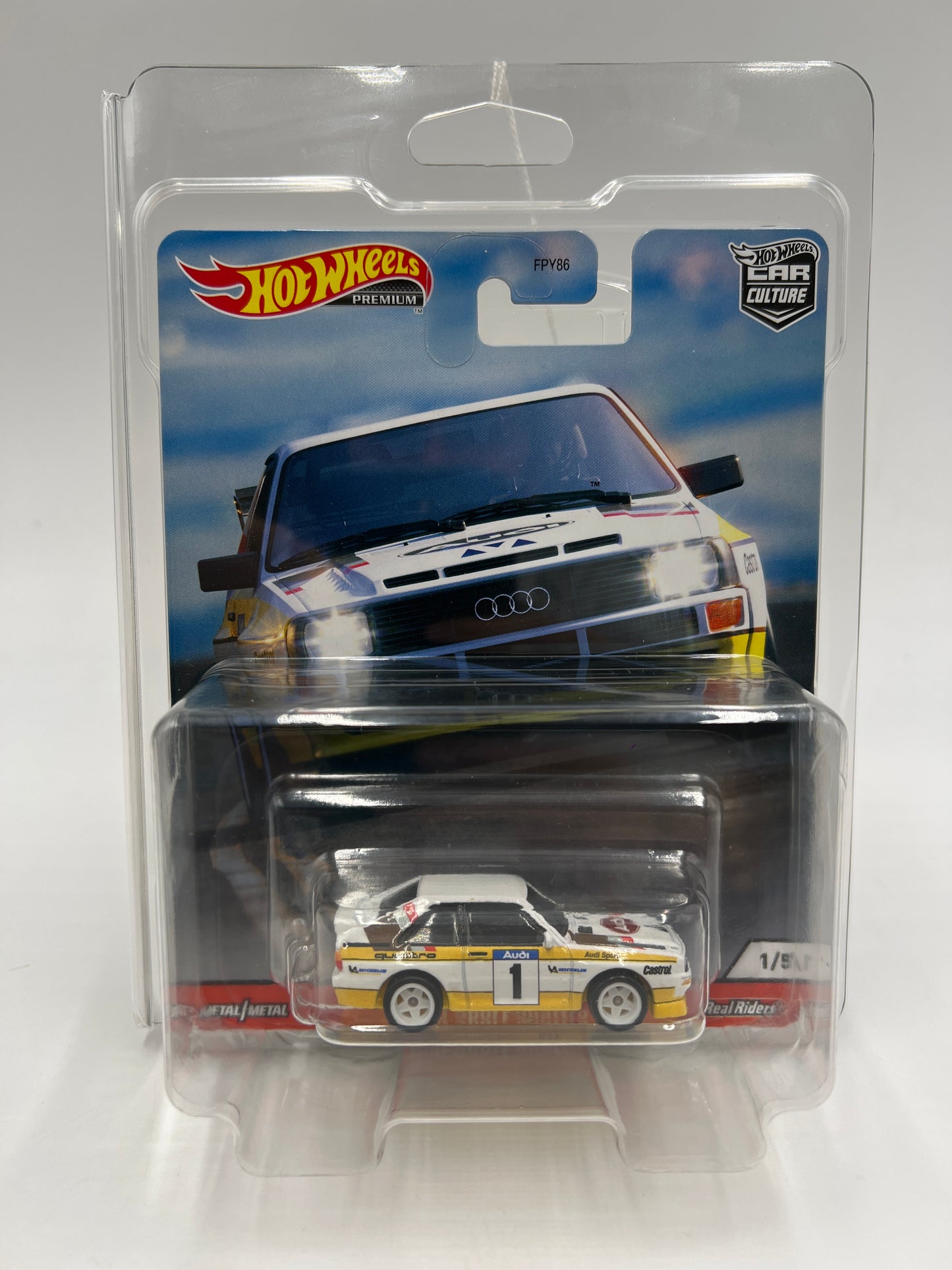 Hot Wheels Premium Thrill Climbers #1 Audi Sport Quattro W/Protector