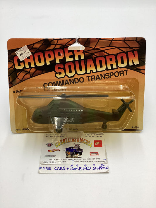 1986 Ertl Chopper Squadron 1084 Commando Transport Army