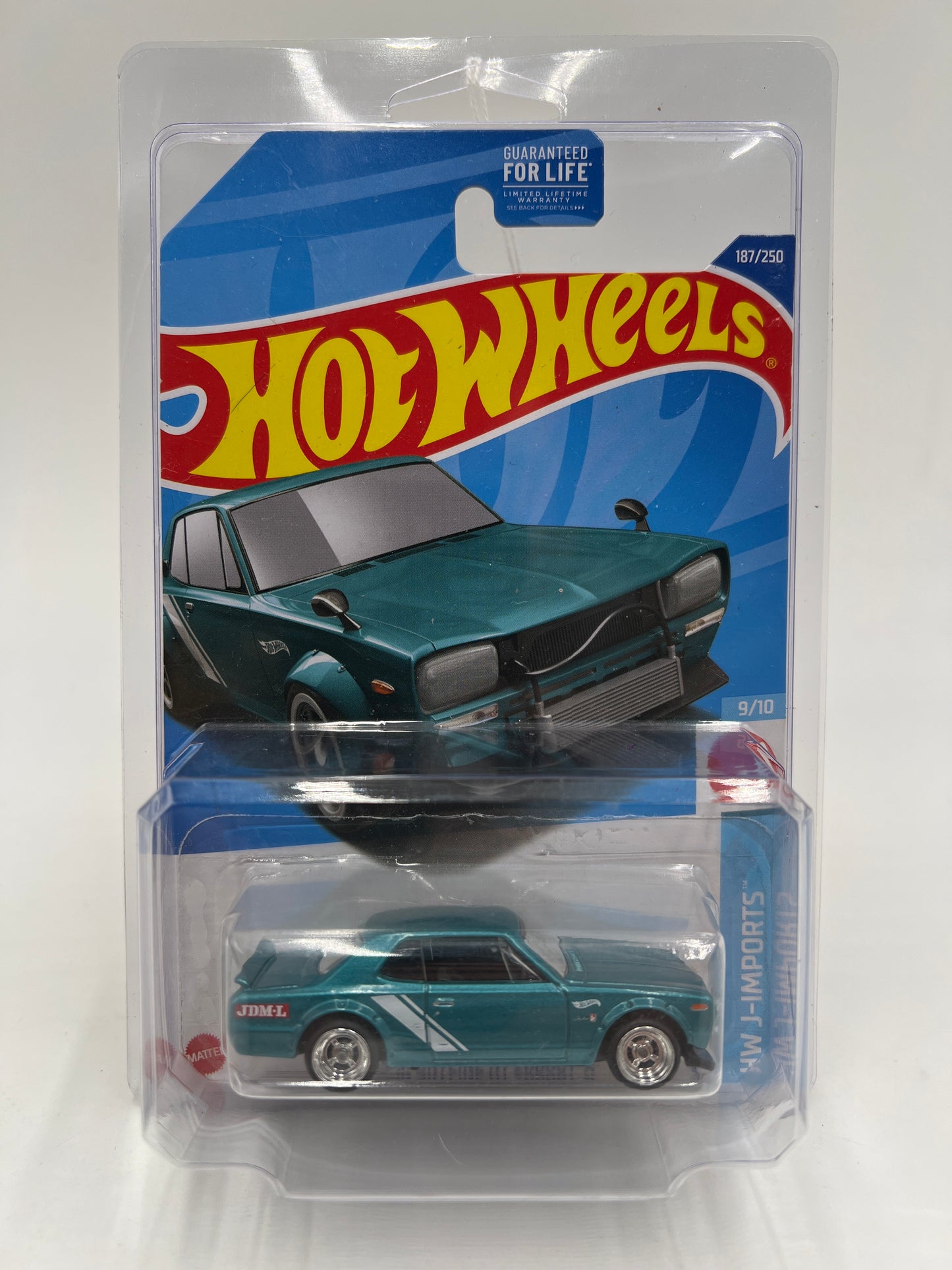 Hot Wheels Nissan Skyline HT 2000GT-X Wheel Swap Custom On Card W/Protector SR