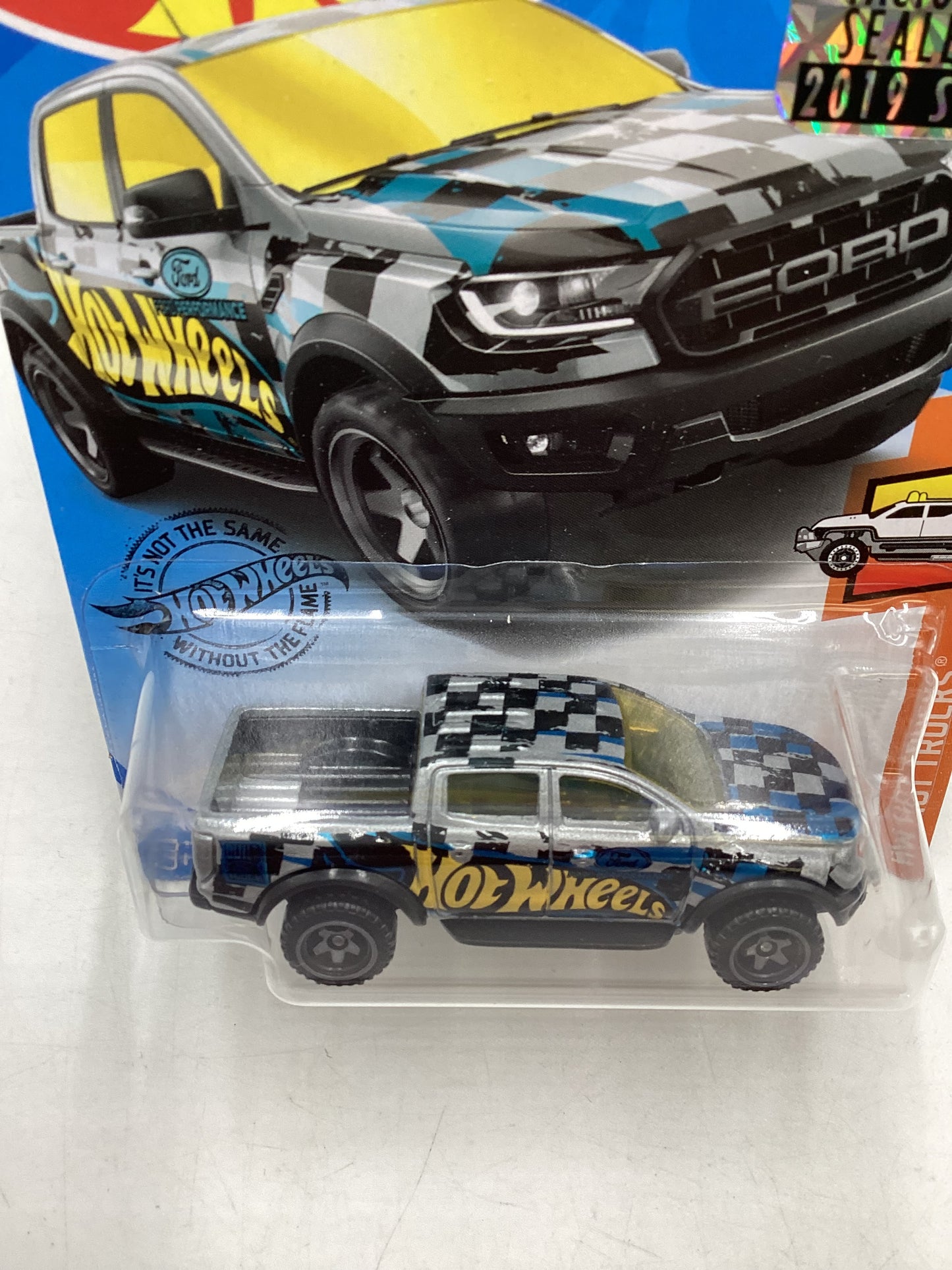 2019 Hot wheels Gamestop Exclusive 19 Ford Ranger Raptor Silver Factory Sealed 236C