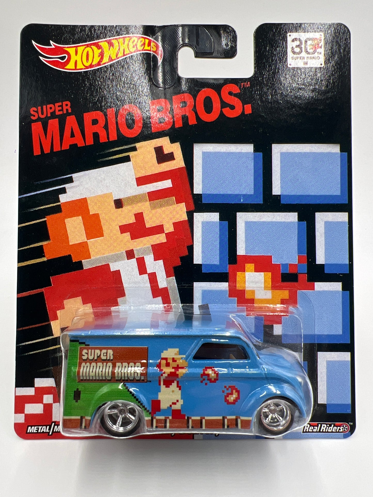 2015 Hot Wheels Pop Culture Premium Super Mario Complete 6 Car Set W/Protector VHTF