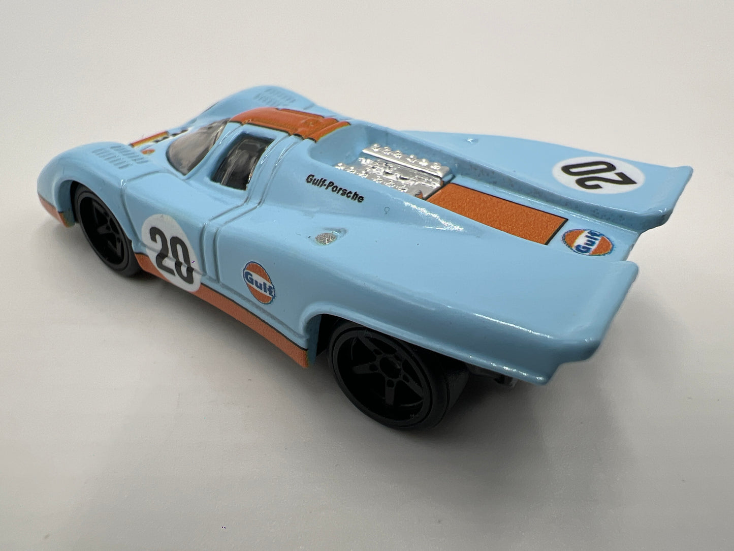 Hot Wheels 1/64 Premium Diorama Set Porsche 917K Gulf Blue Loose