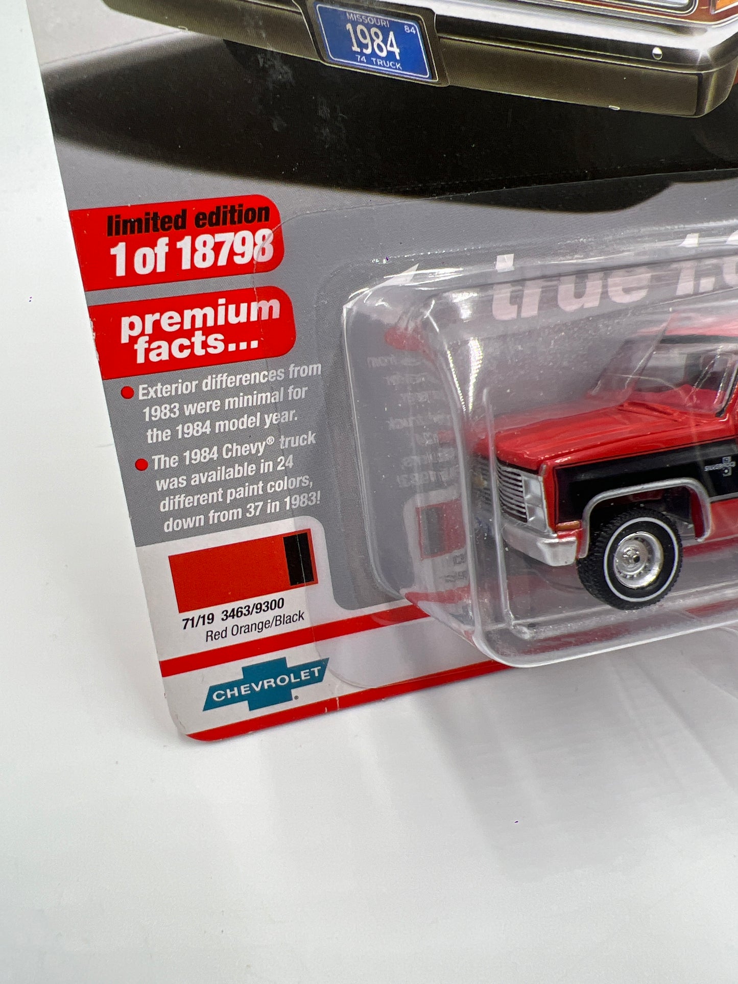 Auto World Muscle Trucks Release 4 Version B 1984 Chevy Silverado 10 Fleetside Red 183B