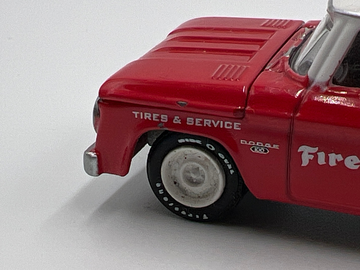 Greenlight Route 66 U.S.A Collector Pack 1967 Dodge D-100 Red Loose