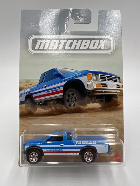 2025 Matchbox Parts Delivery Trucks #1 95 Nissan Hardbody D21 Blue 160C