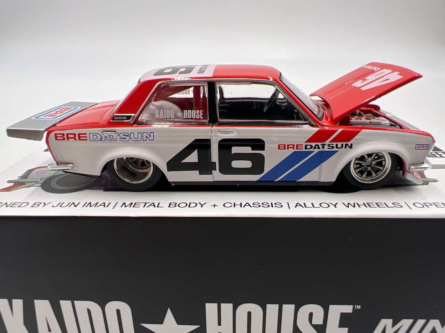 Mini GT Kaido House #003 Datsun 510 Pro Street BRE510 V2