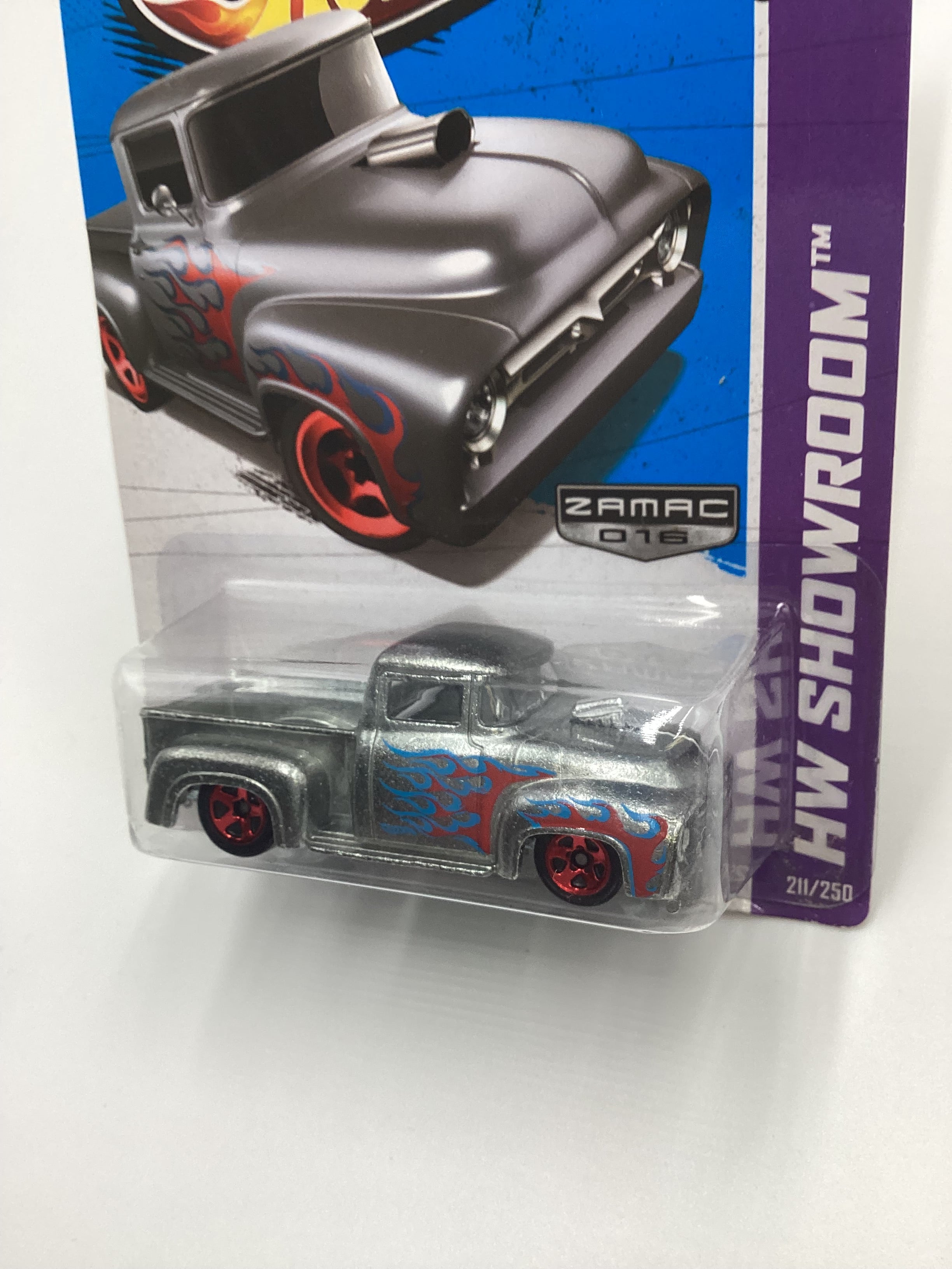 2013 Hot Wheels Zamac 016 #211 Custom 56 Ford F-100 147G