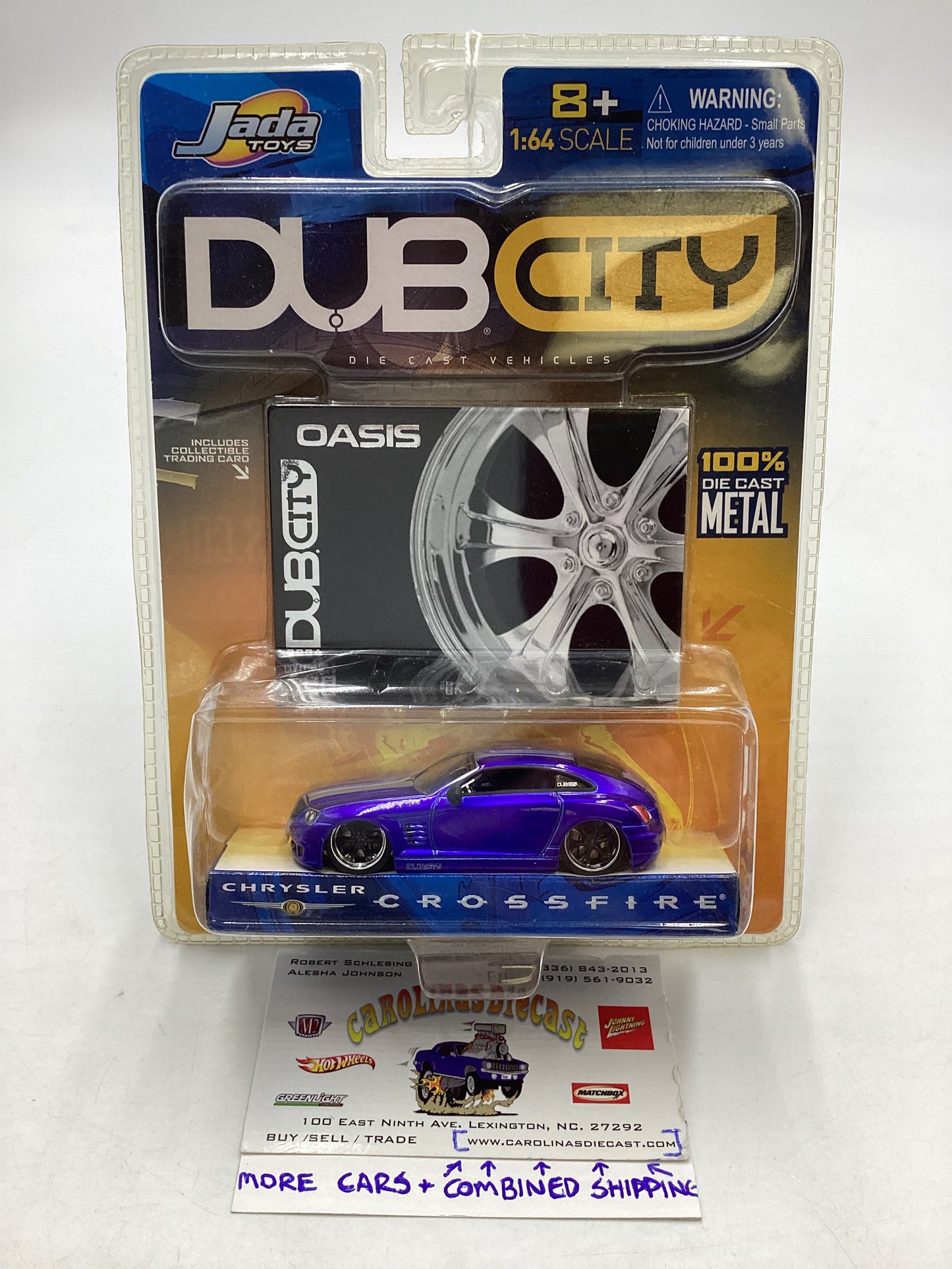 Jada Toys Dub City #069 Chrysler Crossfire Blue 221A