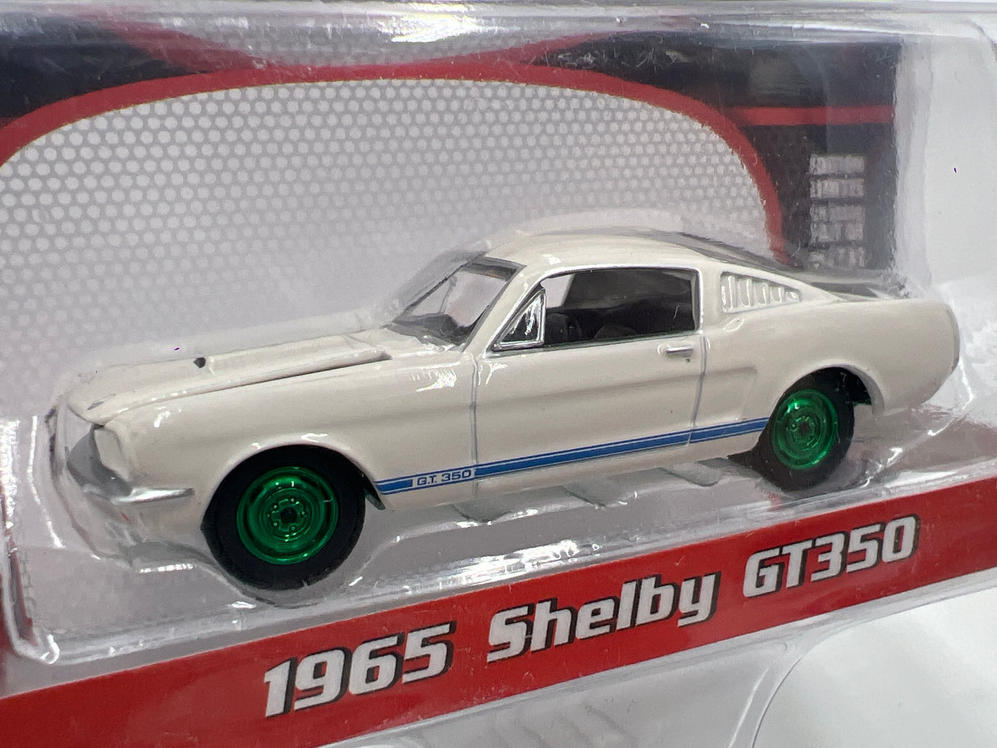 Greenlight Barrett Jackson 50th Anniversary Series 12 CHASE 1965 Shelby GT350 White