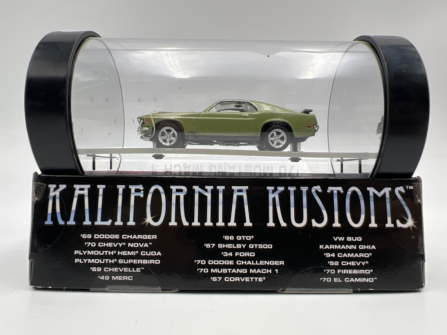 Hot Wheels Kalifornia Kustoms 70 Mustang Mach 1 Green