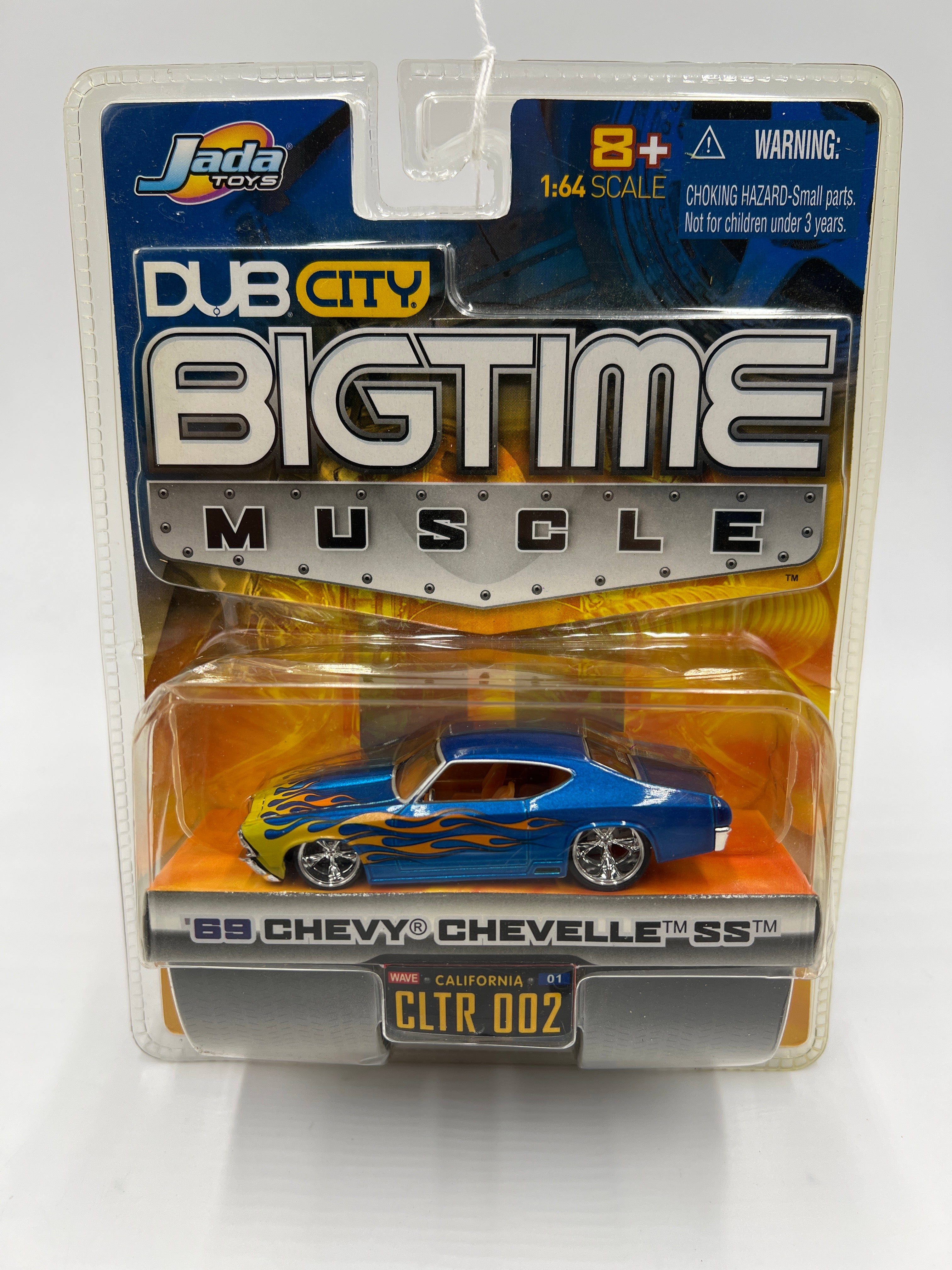 Jada Dub City Big Time Muscle #2 69 Chevy Chevelle SS Blue 185G