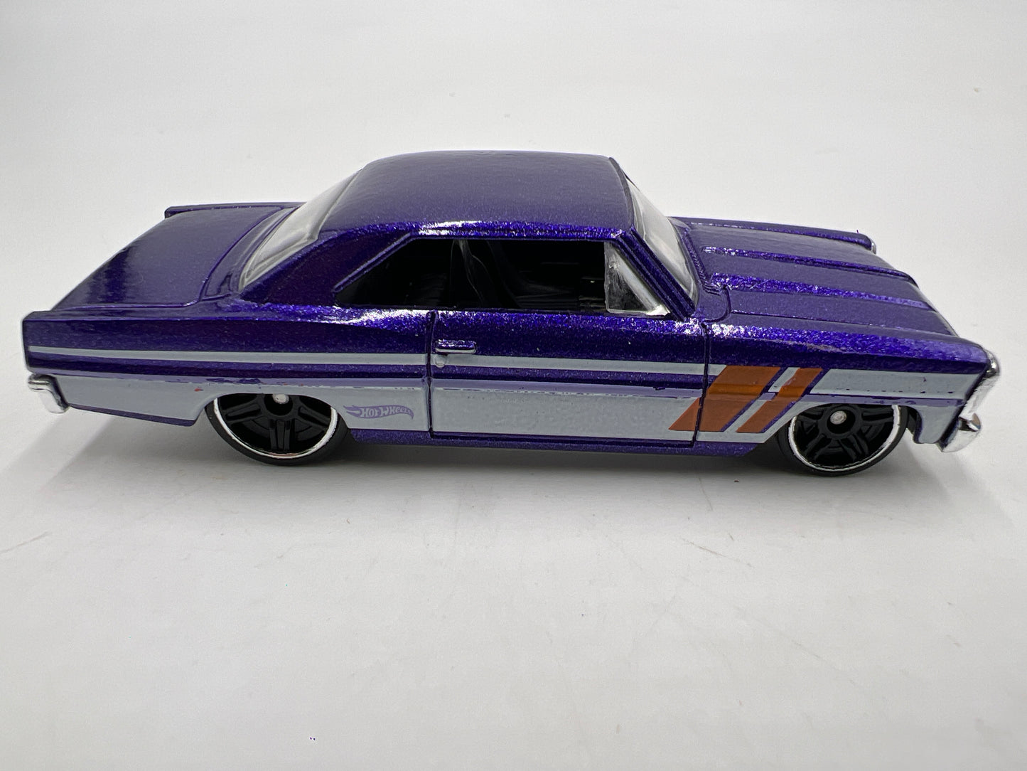 2015 Hot Wheels Mystery Models Series 1 #8 66 Chevy Nova Purple