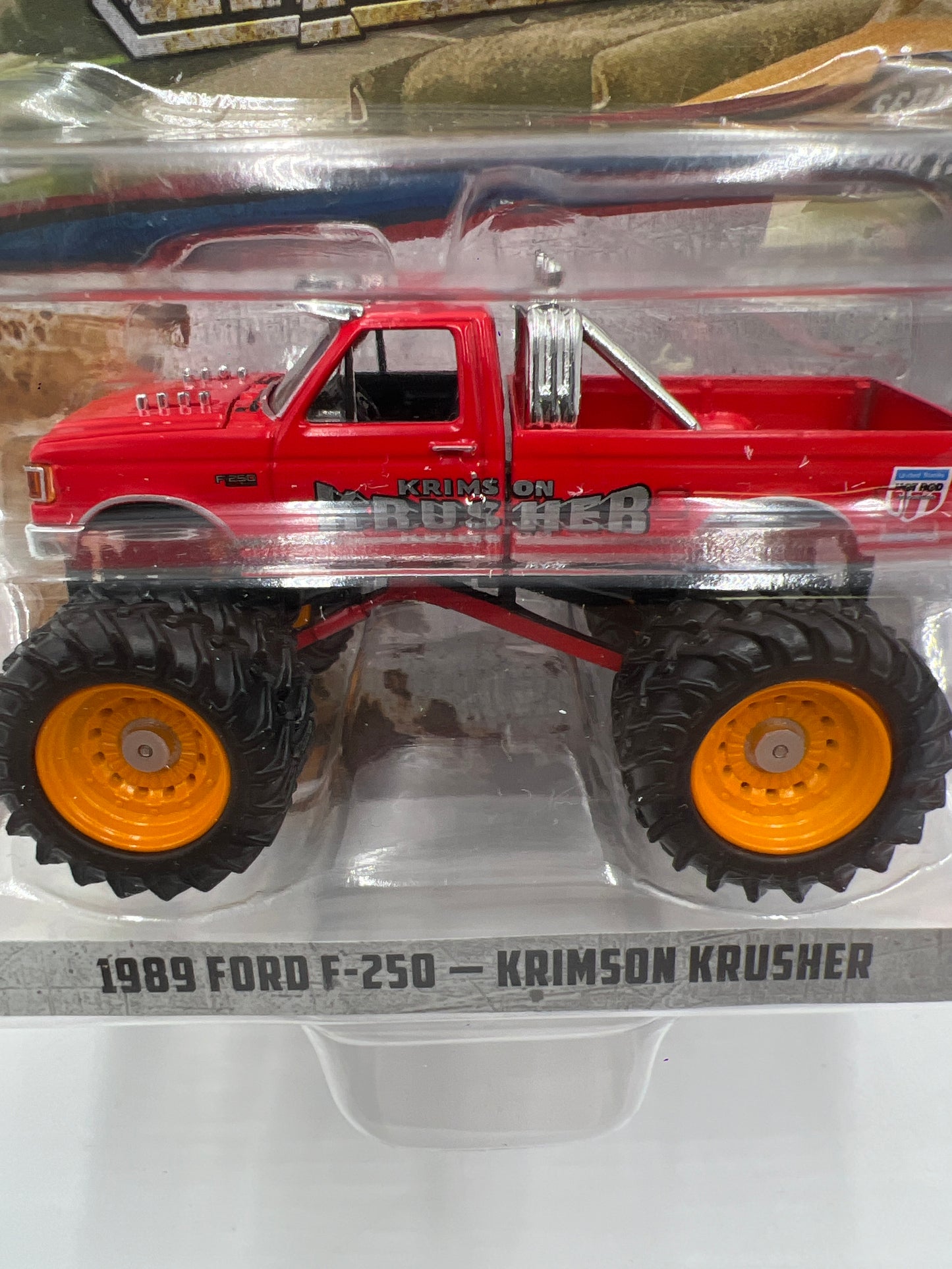 Greenlight Kings of Crunch Series 13 1989 Ford F-250 Krimson Krusher Red 216G