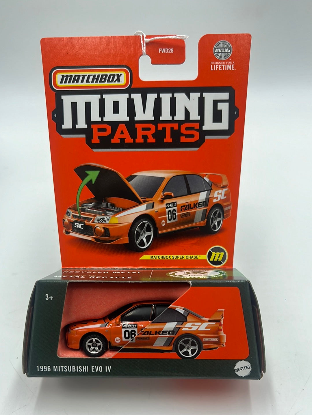 2024 Matchbox Moving Parts Super Chase 1996 Mitsubishi Evo IV