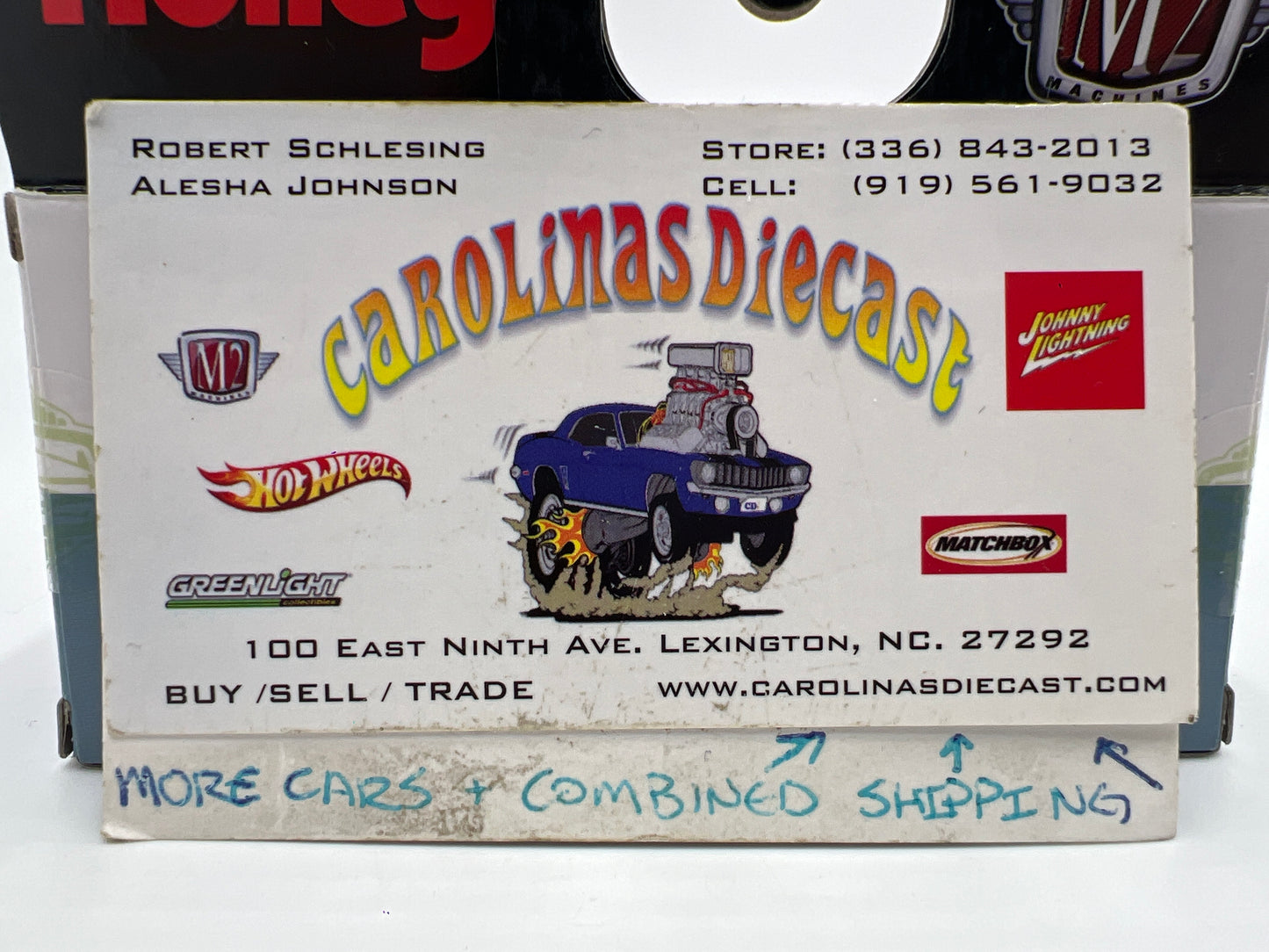 M2 Machines Holley CHASE 1968 Mercury Cougar XR-76 302 Light Blue S134