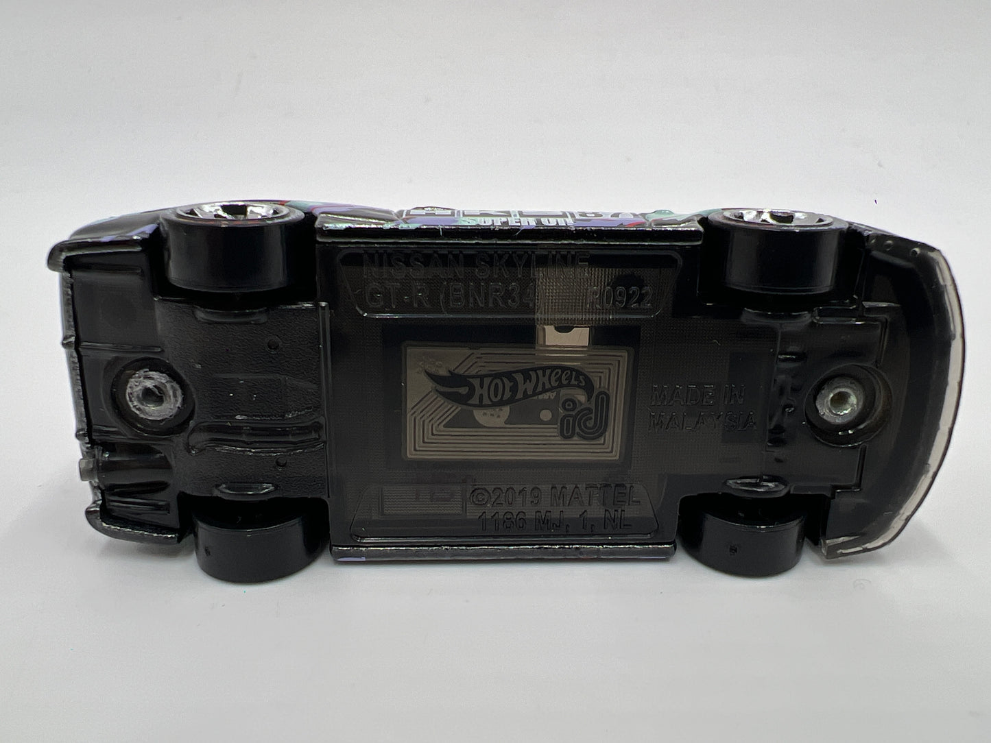 Hot Wheels iD Speed Graphics Series 2 #3 Nissan Skyline GT-R BNR34 HKS