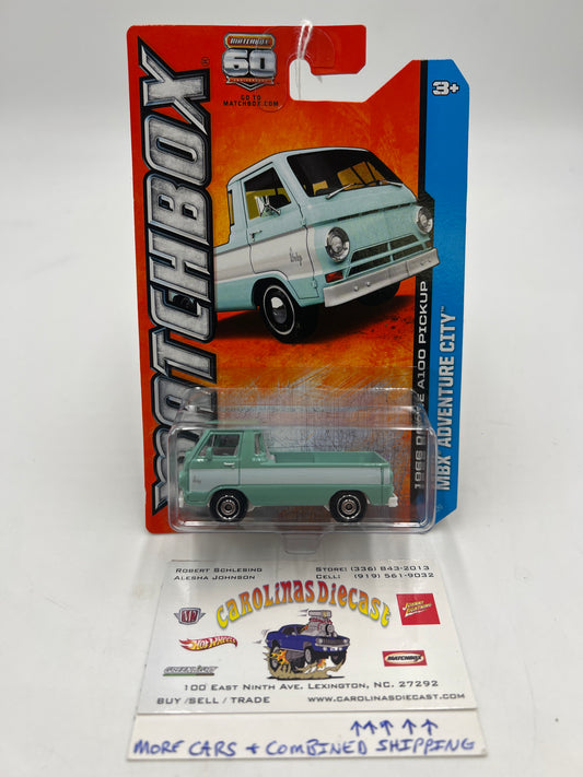 Matchbox MBX Adventure City 1966 Dodge A100 Pickup #11 39H