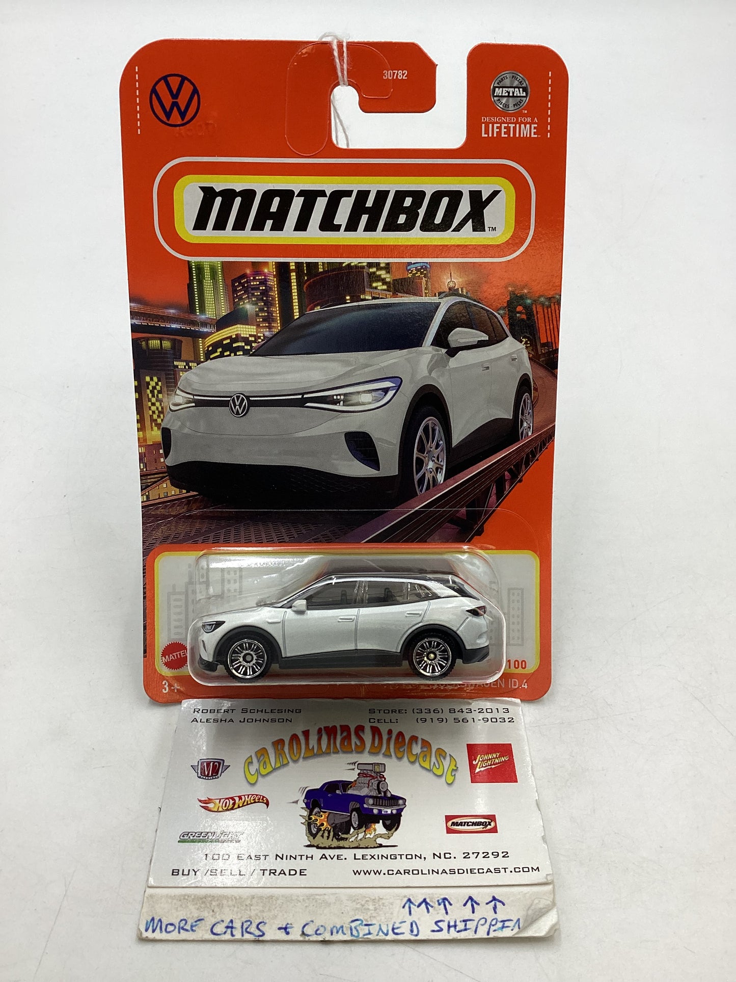 2024 Matchbox G Case #90 Volkswagen ID.4 White 211M