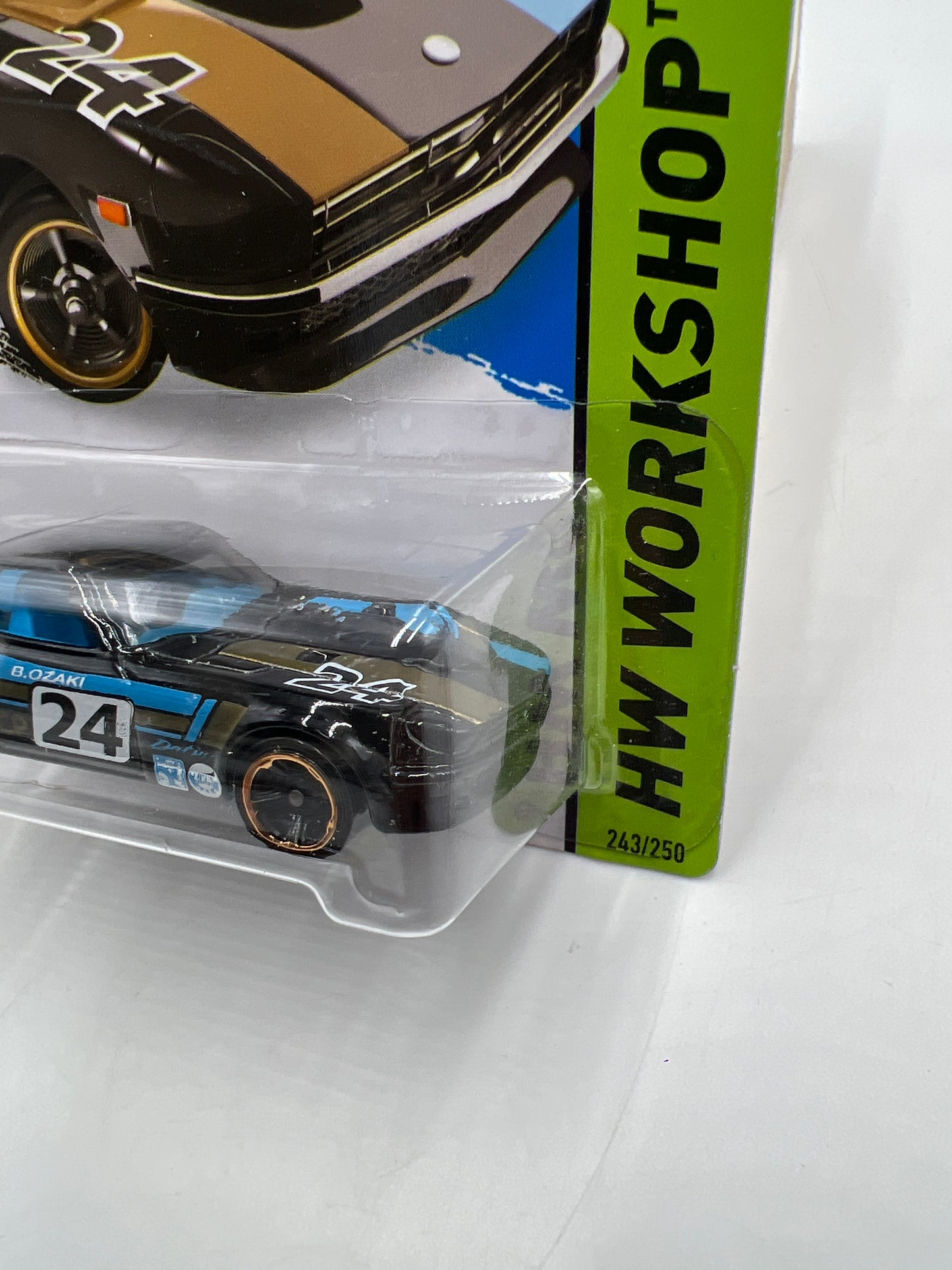 2015 Hot Wheels Workshop #243 Datsun 240Z Black 87F