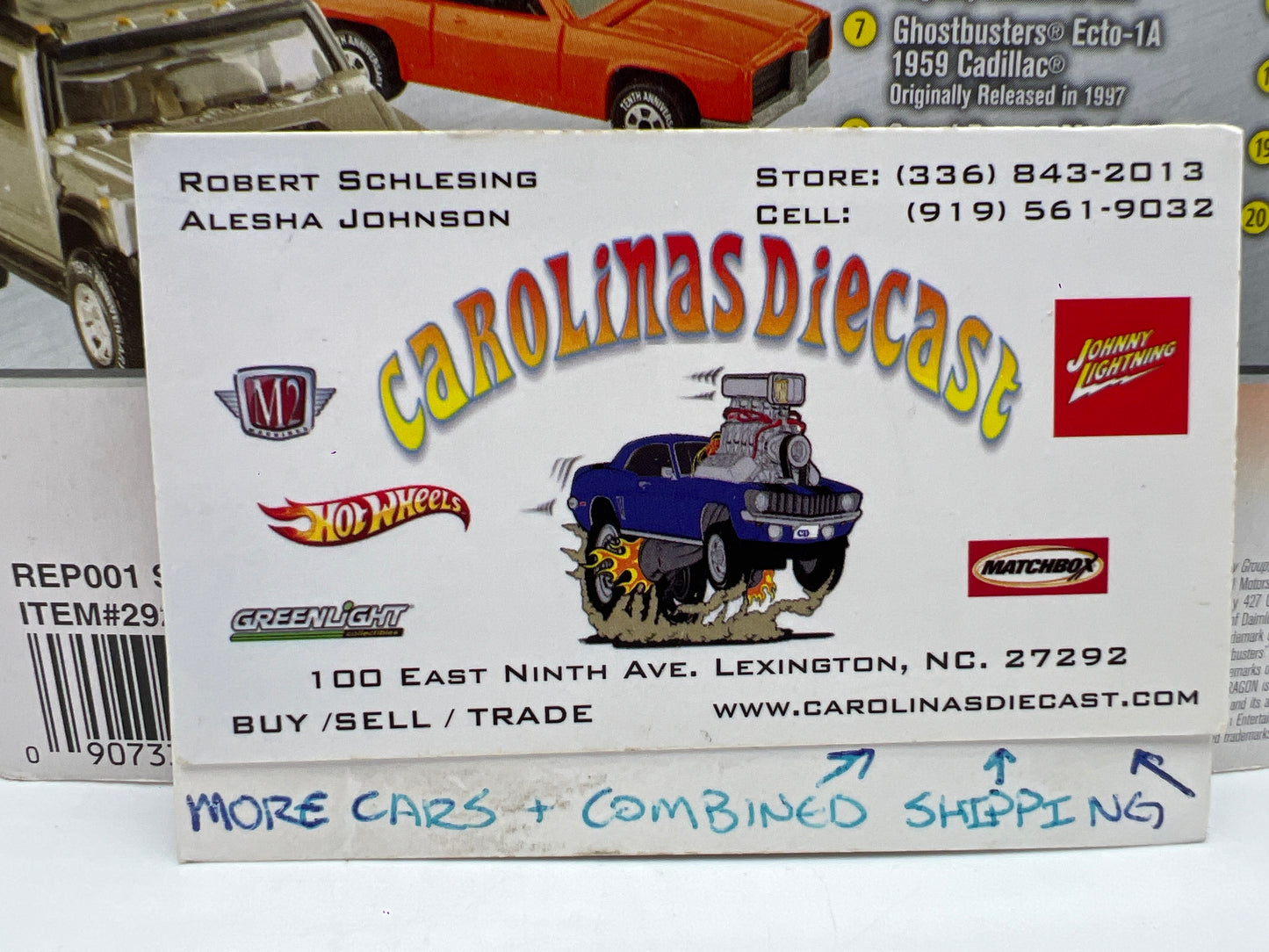 Johnny Lightning Hot Rod Magazine #6 1958 Chevy Impala Red 221H