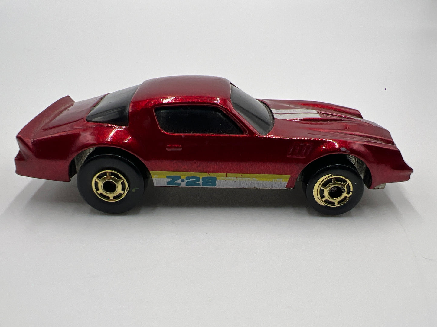 Hot Wheels Blackwall 1982 Chevy Camaro Z-28 Maroon GHO Wheels Loose