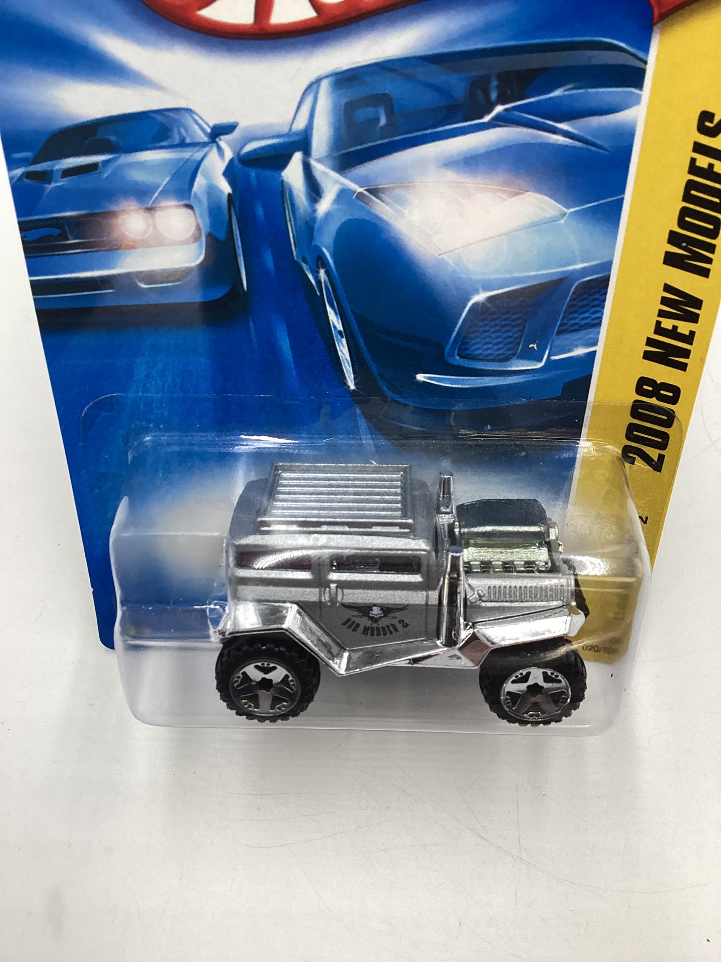 2008 Hot Wheels New Models #20 Bad Mudder 2 Silver 110i