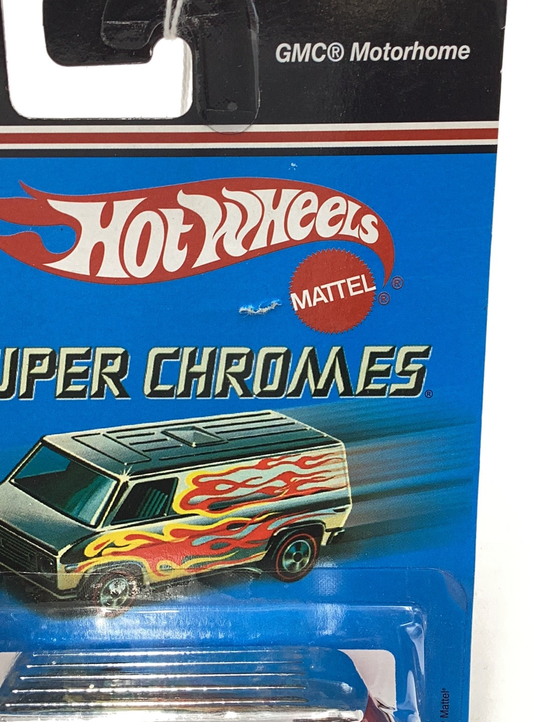 Hot Wheels Super Chromes GMC Motorhome *BAD CARD* 158C