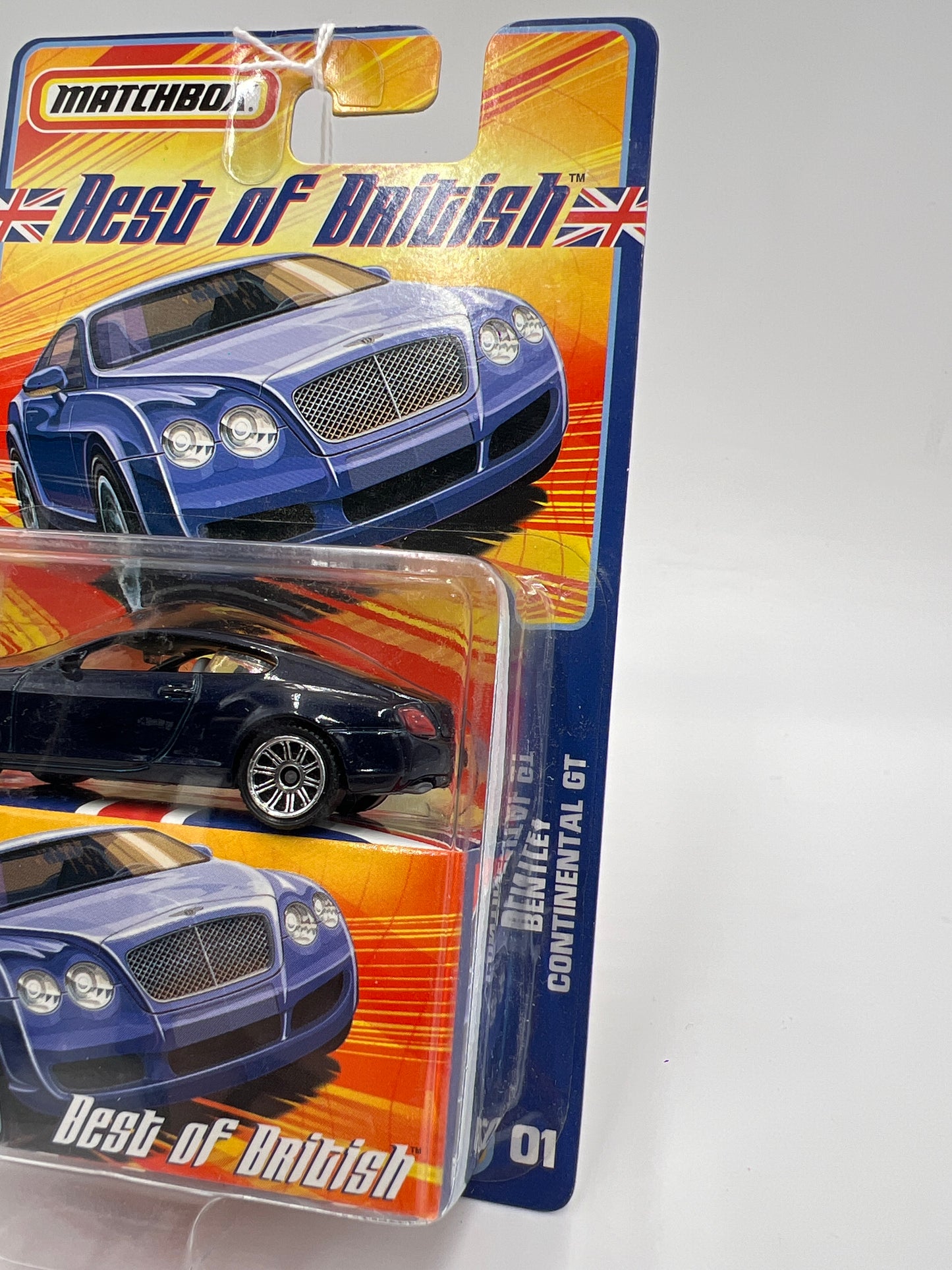 Matchbox Best Of British #1 Bentley Continental GT Blue 168S