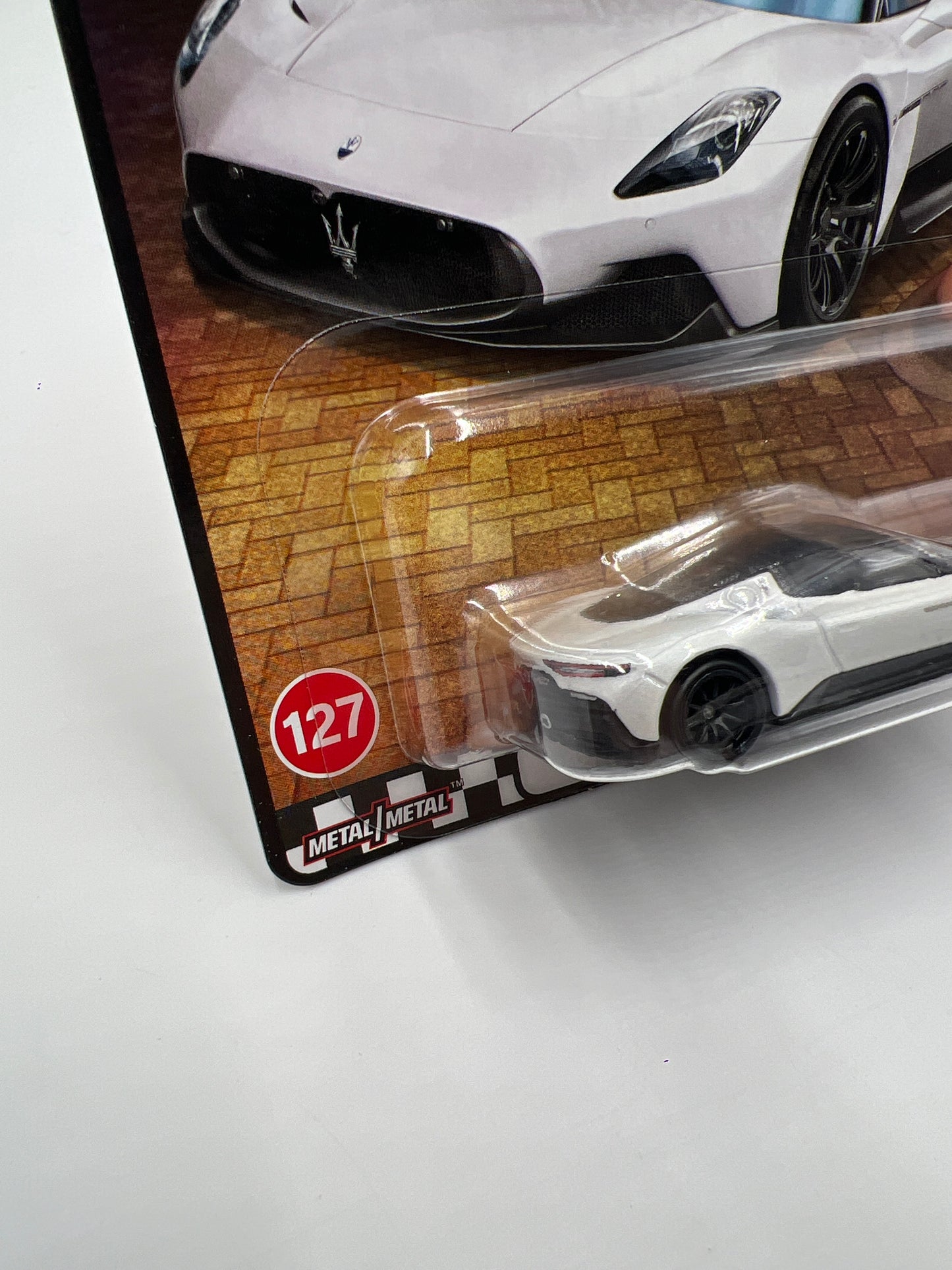 2025 Hot Wheels Premium Boulevard #127 Maserati MC20 White 260F