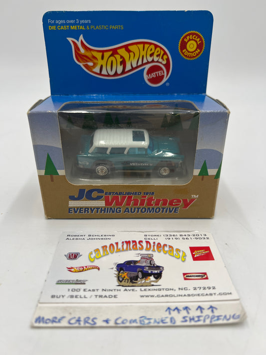 Hot Wheels Limited Edition JC Whitney Everything Automotive Chevy Nomad Light Blue