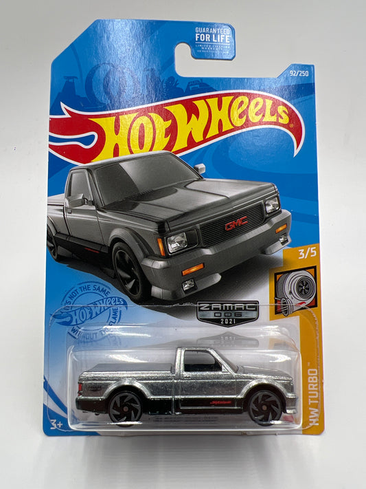 2021 Hot Wheels Walmart Exclusive Zamac 6 #92 91 GMC Syclone W/Protector