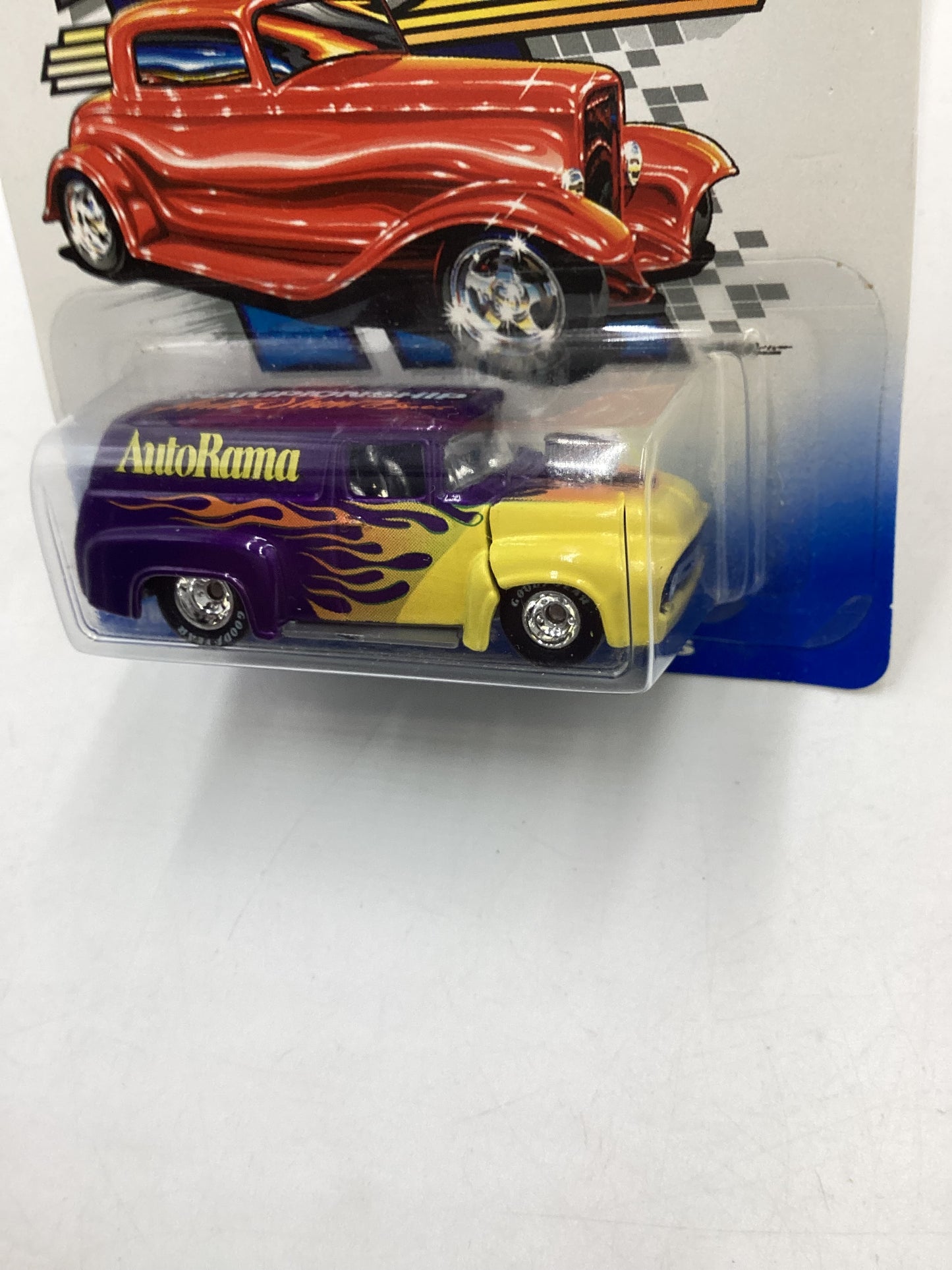 Hot wheels World of Wheels Autorama 56 Ford Purple with protector