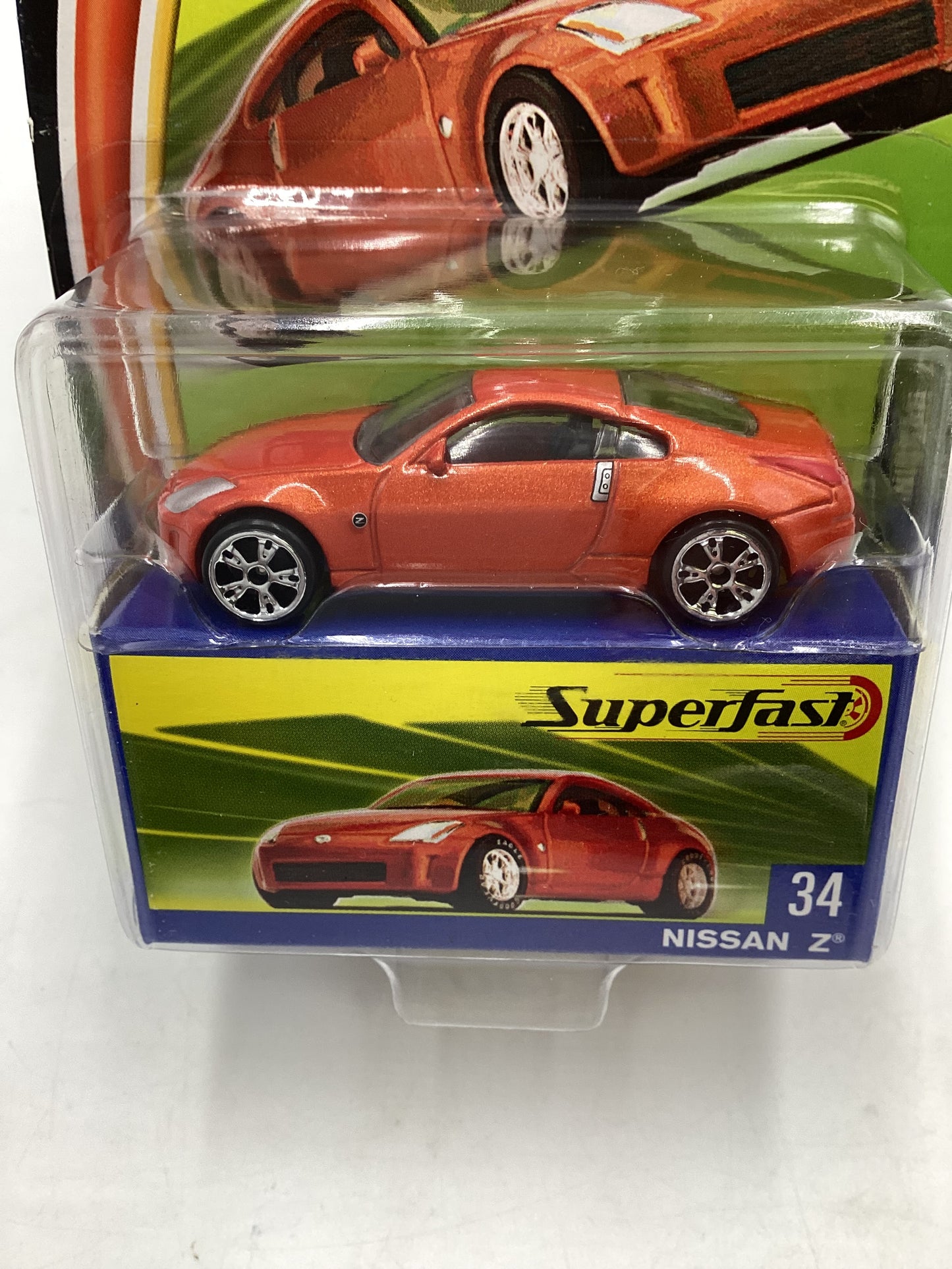 Matchbox 2004 Superfast #34 Nissan Z orange 169D