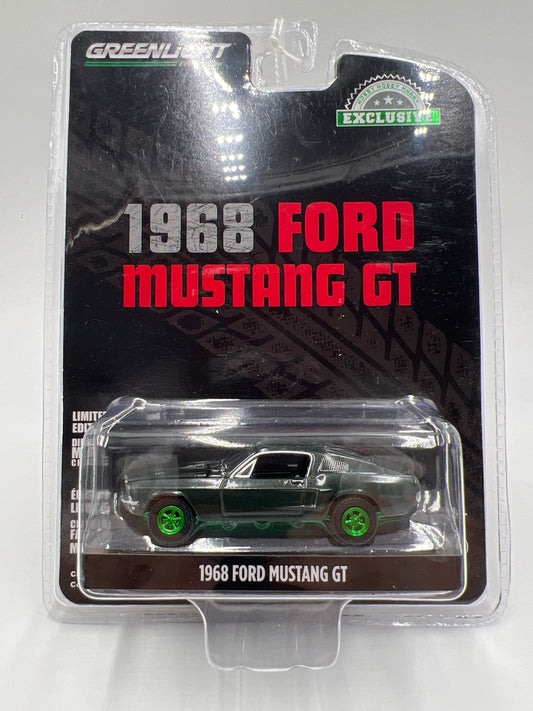 Greenlight Hobby Exclusive CHASE 1968 Ford Mustang GT Green