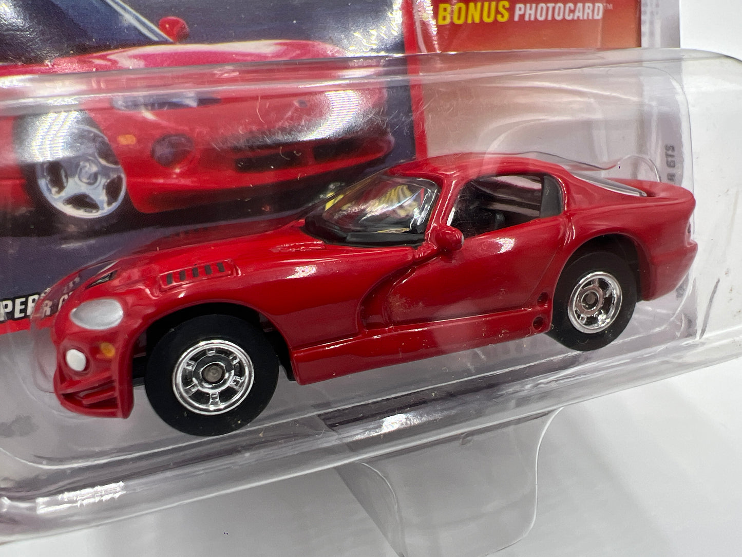 Johnny Lightning Mopar Or No Car #18 1998 Dodge Viper GTS Red 229a