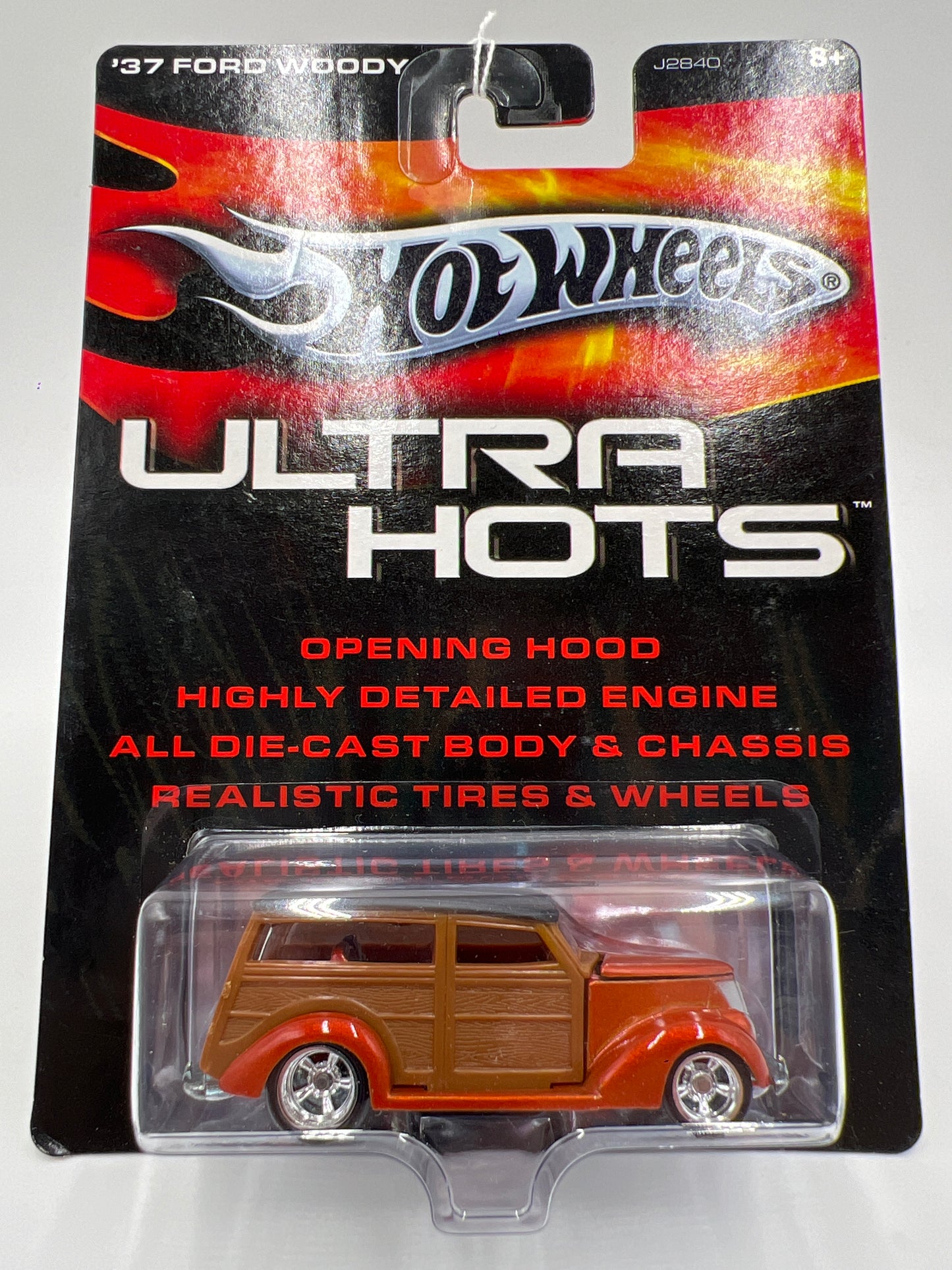 Hot Wheels Premium Ultra Hots 37 Ford Woody Orange 245L