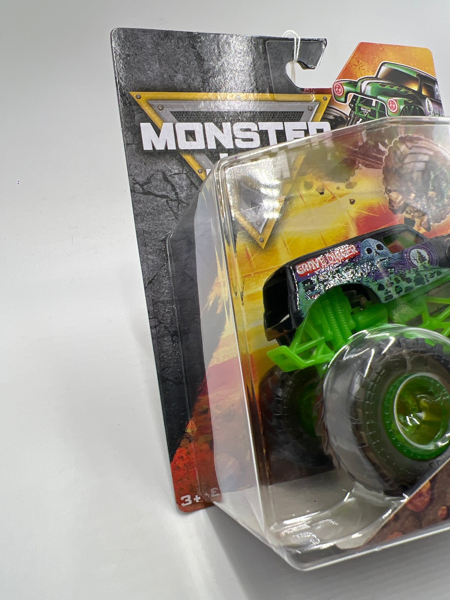 Monster Jam Series 1 Grave Digger W/Clear Green Wheels 125C