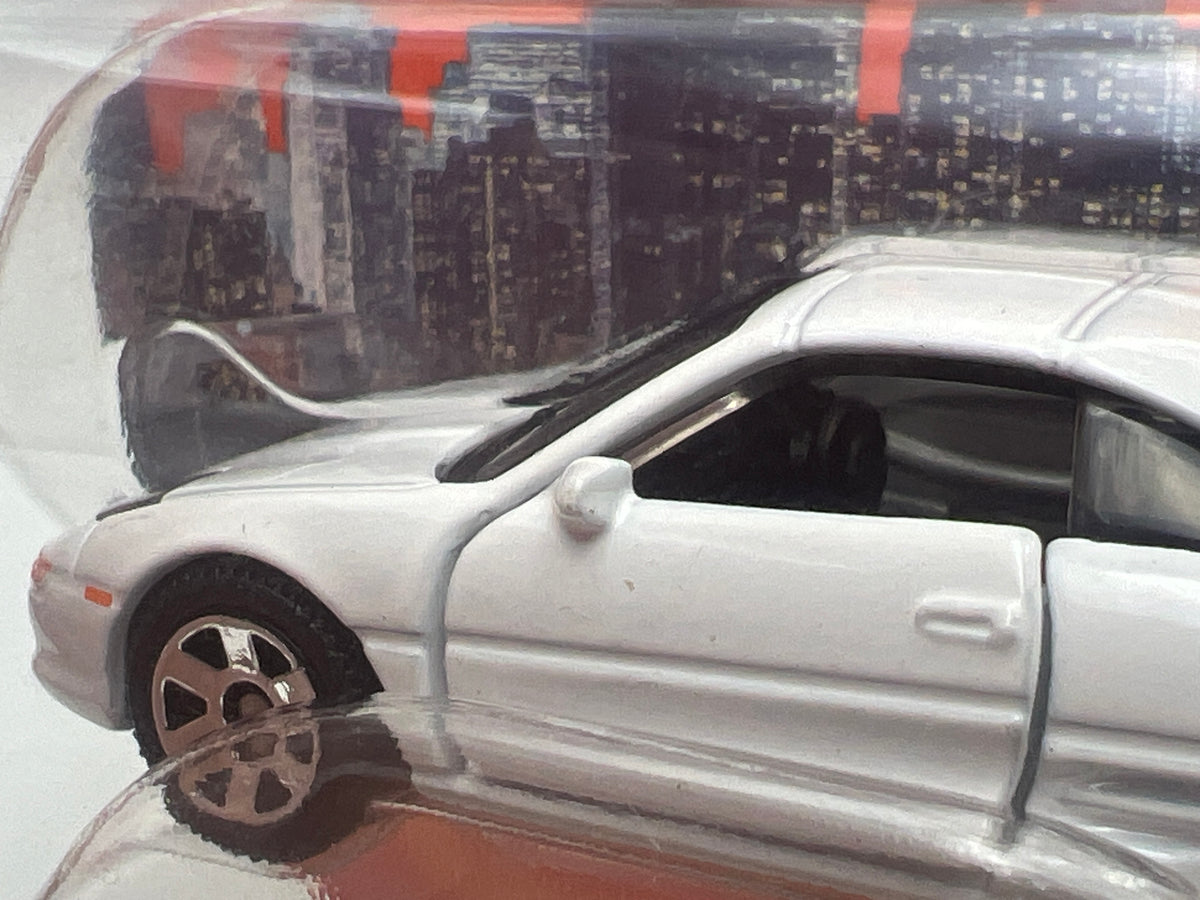 Matchbox Moving Parts #47 1990 Toyota MR2 W20 White RHD Lights Down