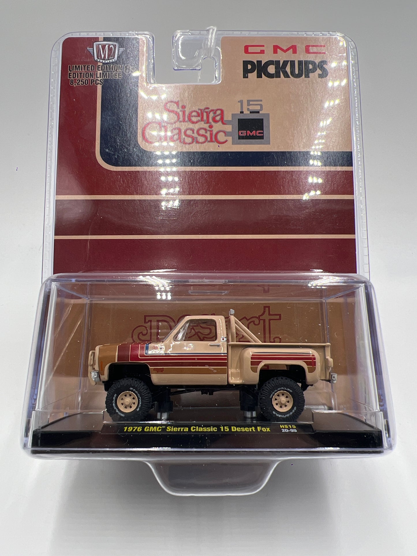 M2 Machines Hobby Exclusive 1976 GMC Sierra Classic 15 Desert Fox HS15 204G