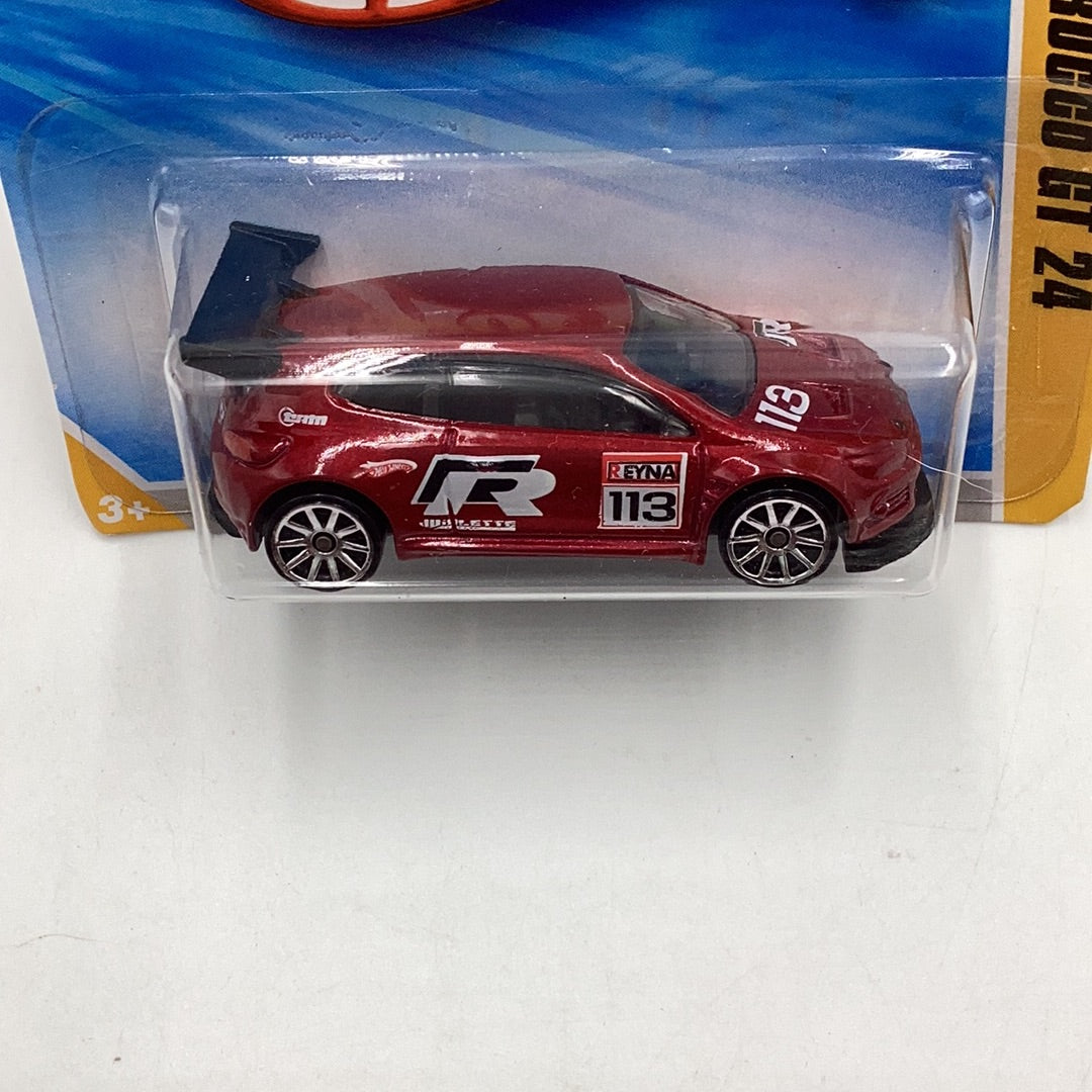 2010 Hot Wheels #120 Scirocco GT 24 Short Card international release 81B