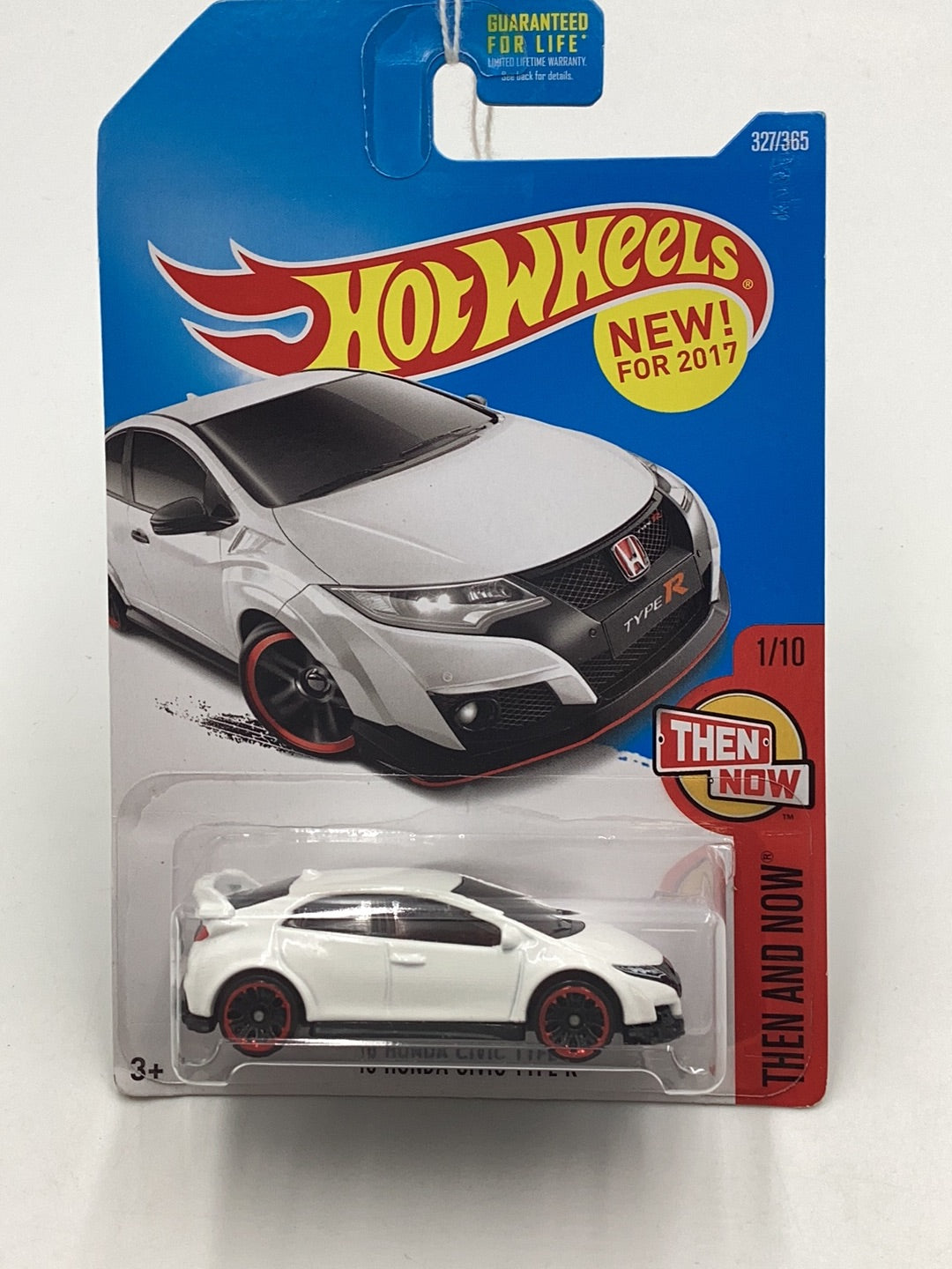 2017 Hot Wheels Then and Now #327 16 Honda Civic Type R 76D