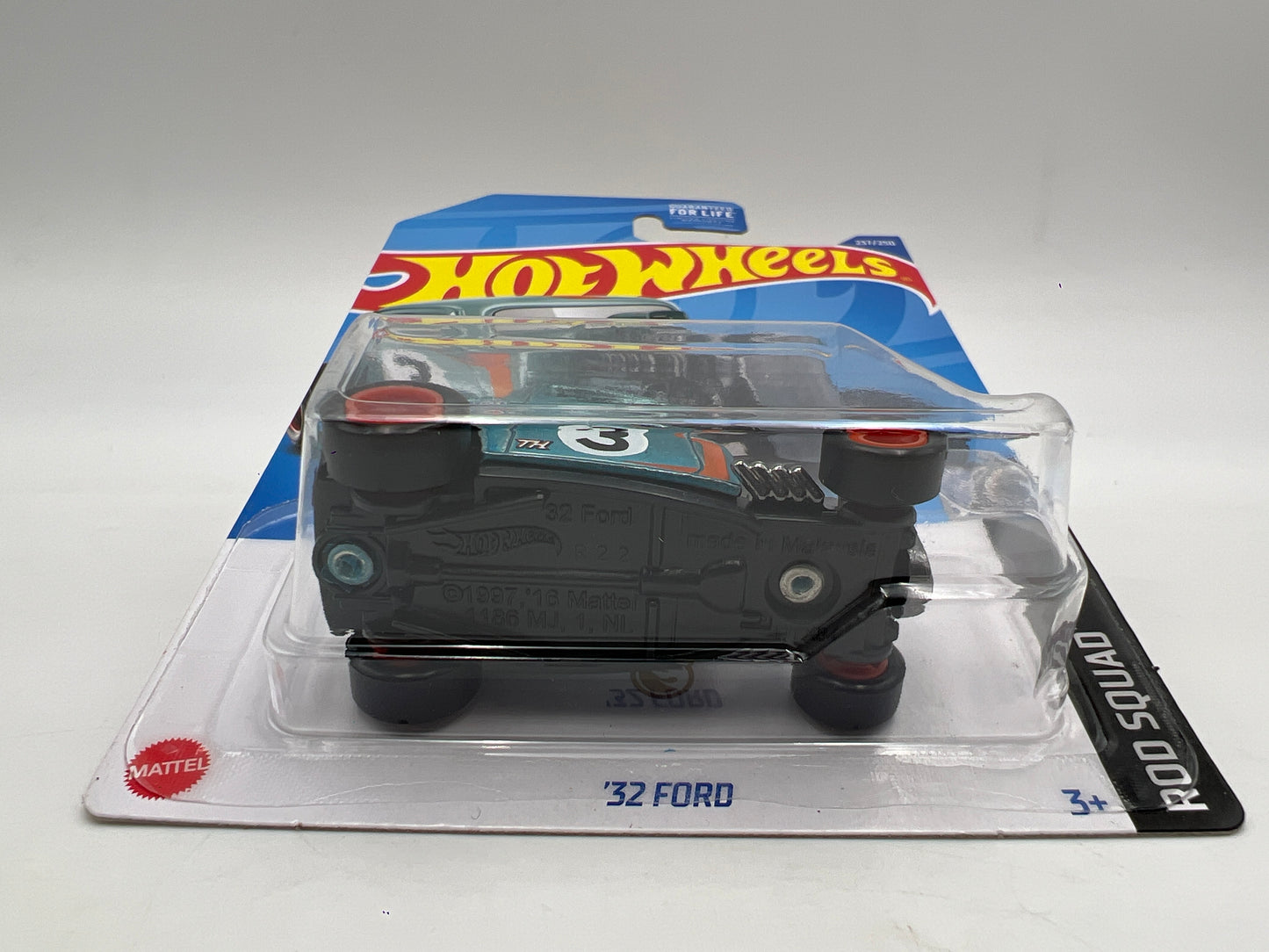 2022 Hot Wheels Super Treasure Hunt #237 32 Ford Gulf Blue W/Protector