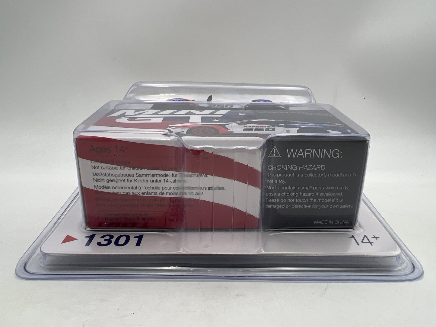 Mini GT #1301 USA Exclusive CHASE Ford Mustang GTD America 250