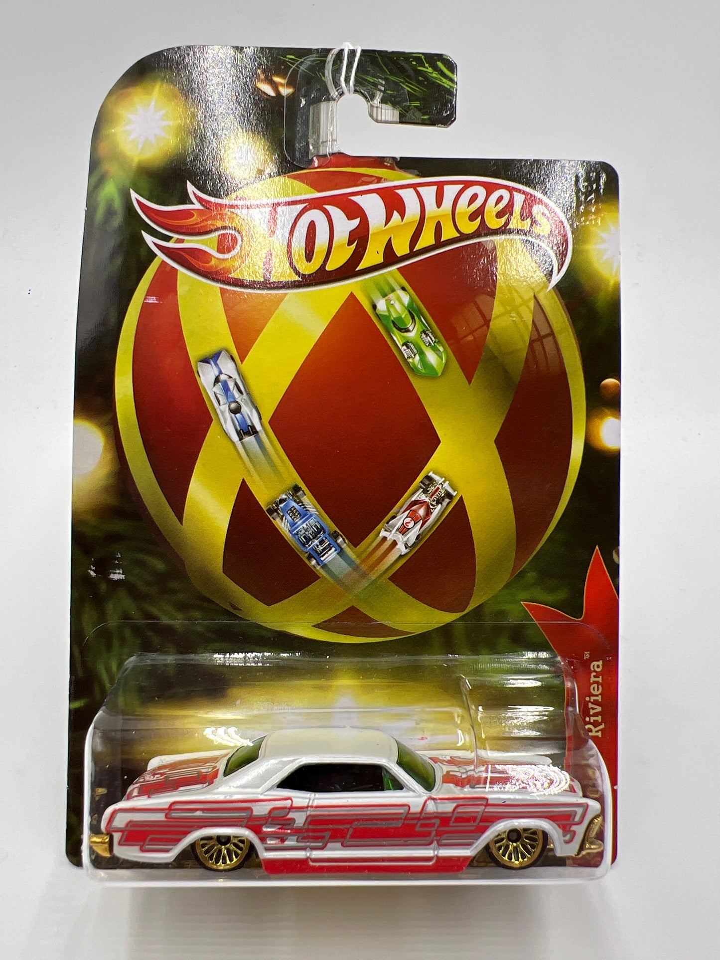 Hot Wheels Holiday Hot Rods 64 Buick Riviera White/Red 160O