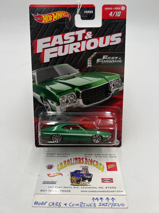 2023 Hot Wheels Fast and Furious #4 72 Ford Gran Torino Sport 74H