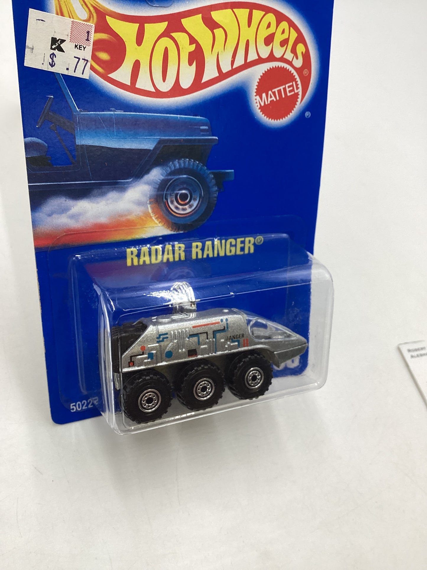 Hot Wheels Blue Card Collector No. 63 Radar Ranger Silver CT Wheels 237H