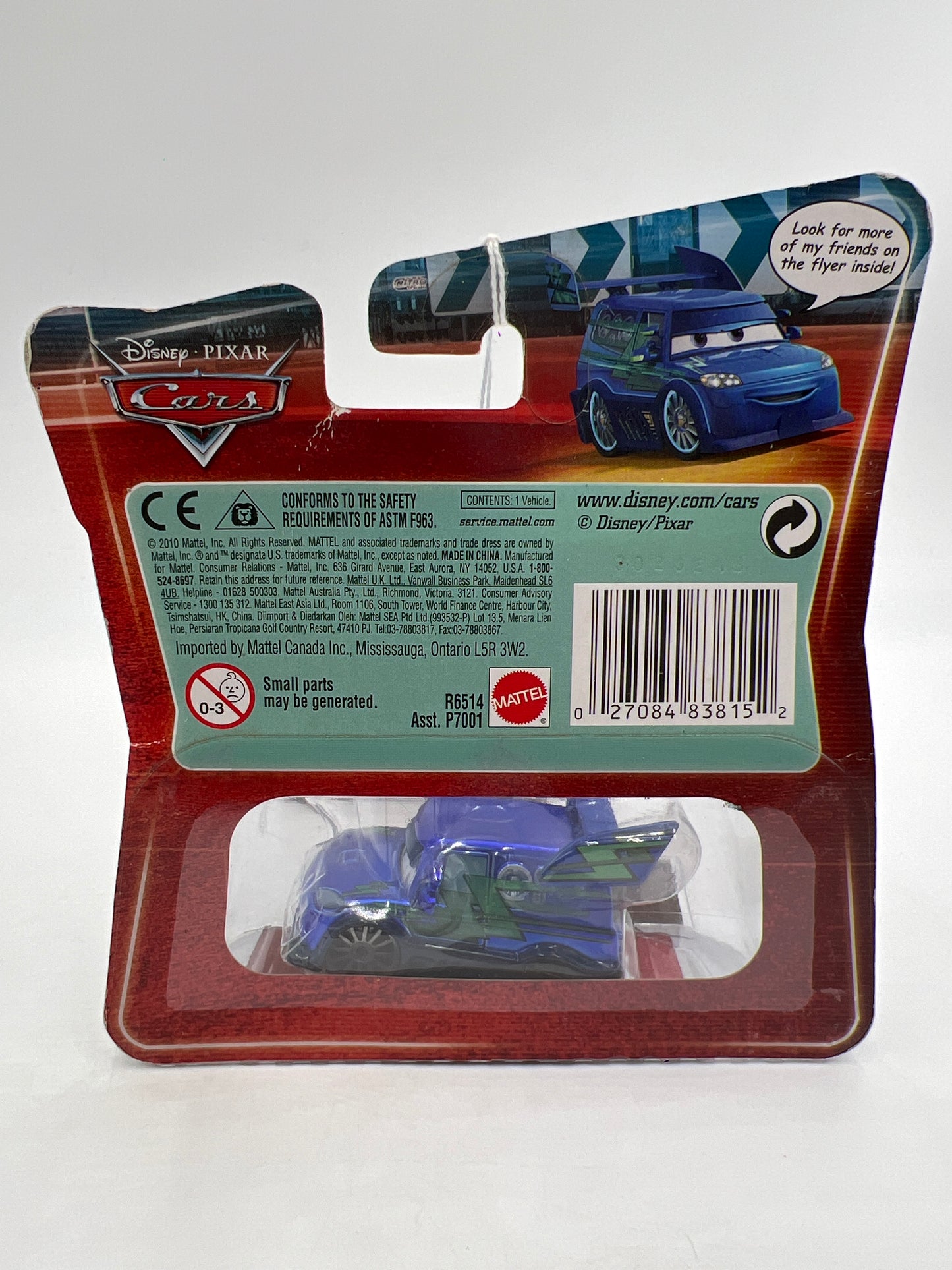 Disney Pixar Cars #115 CHASE DJ